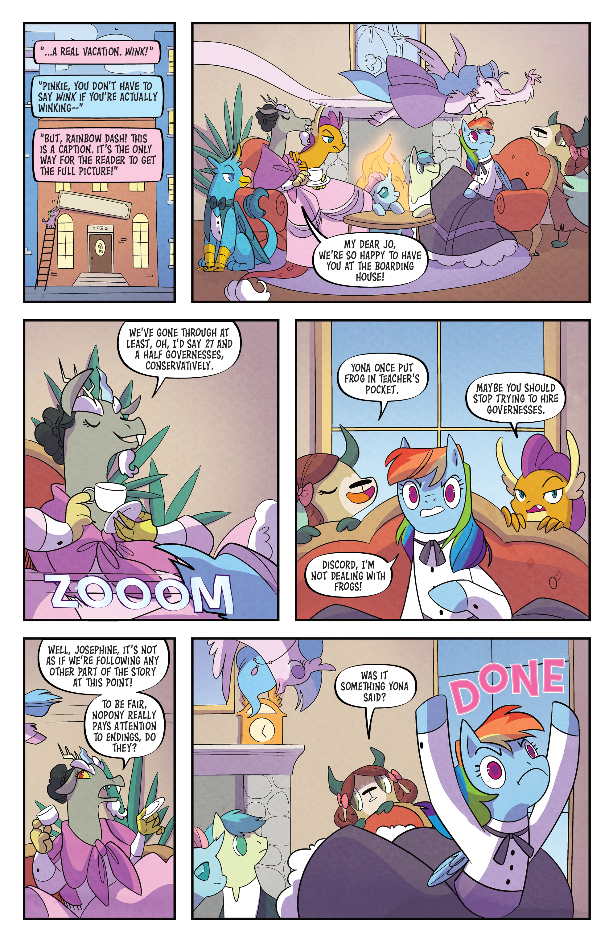 Read online My Little Pony: Classics Reimagined - Little Fillies comic -  Issue #4 - 5
