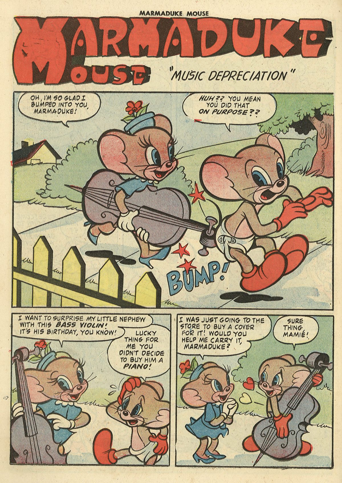 Read online Marmaduke Mouse comic -  Issue #49 - 18