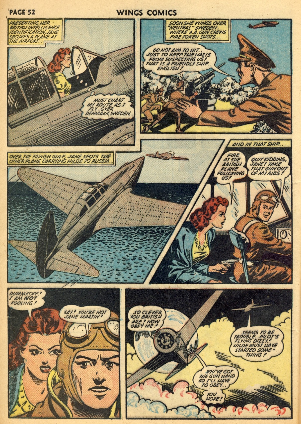 Read online Wings Comics comic -  Issue #29 - 54