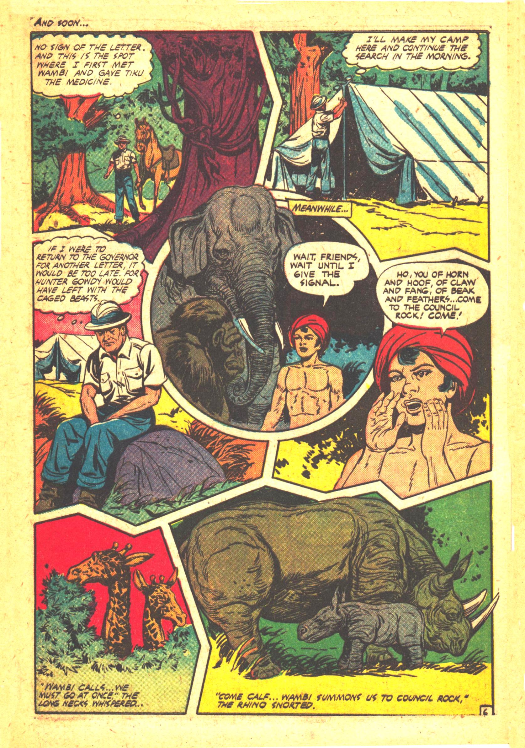 Read online Wambi Jungle Boy comic -  Issue #12 - 9
