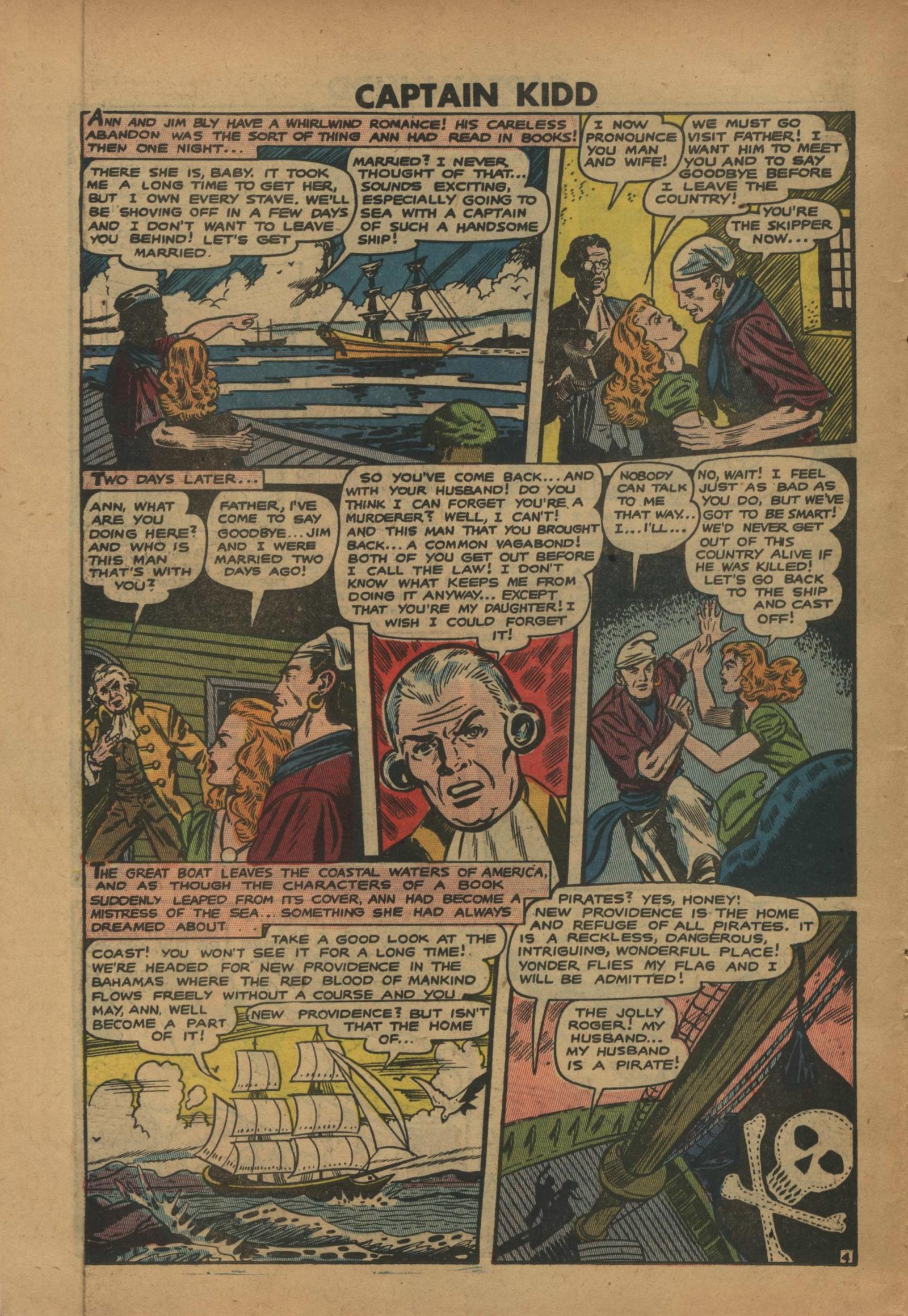 Read online Captain Kidd comic -  Issue #25 - 26