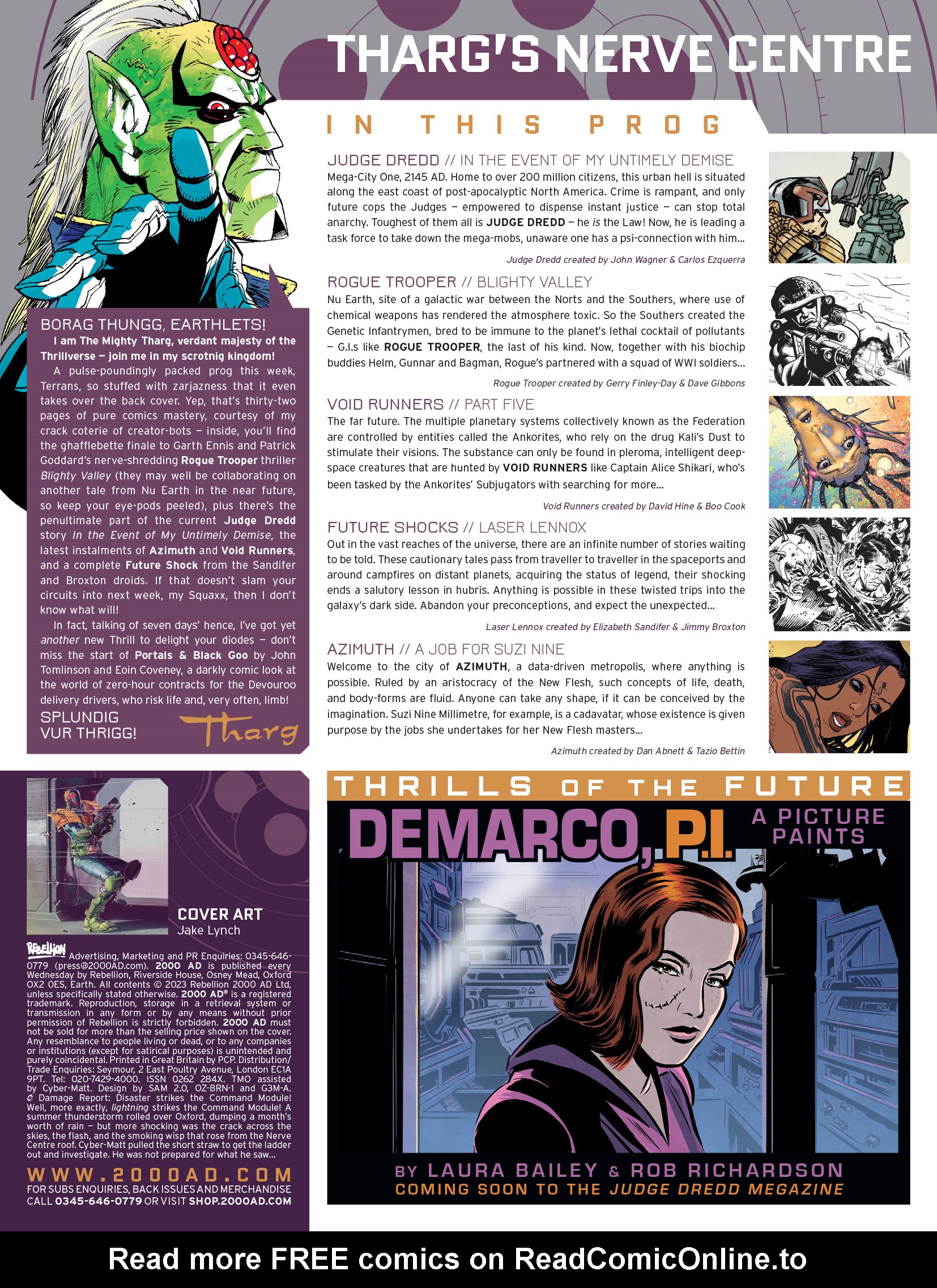 Read online 2000 AD comic -  Issue #2339 - 2