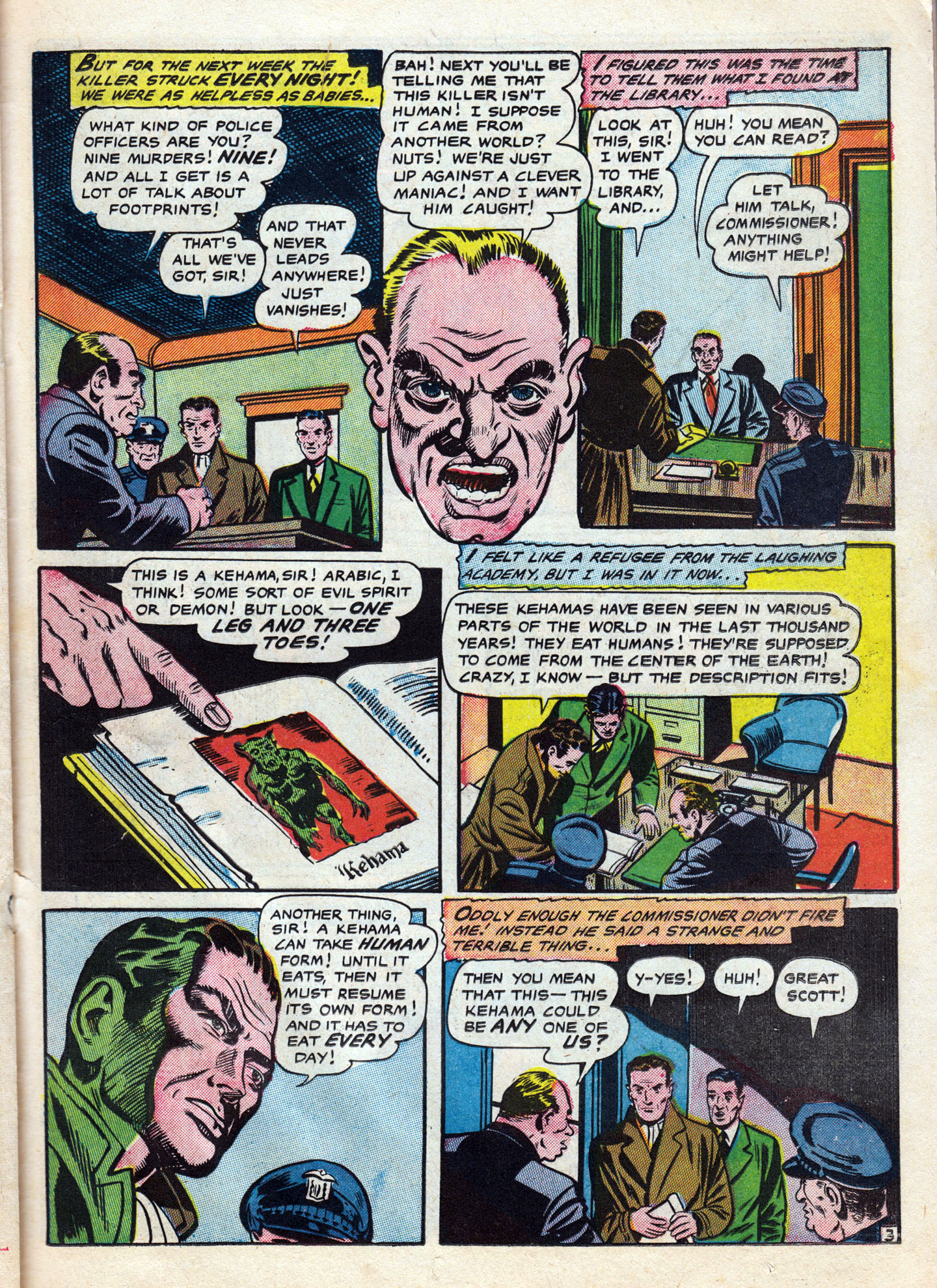 Read online Haunted Thrills comic -  Issue #18 - 21