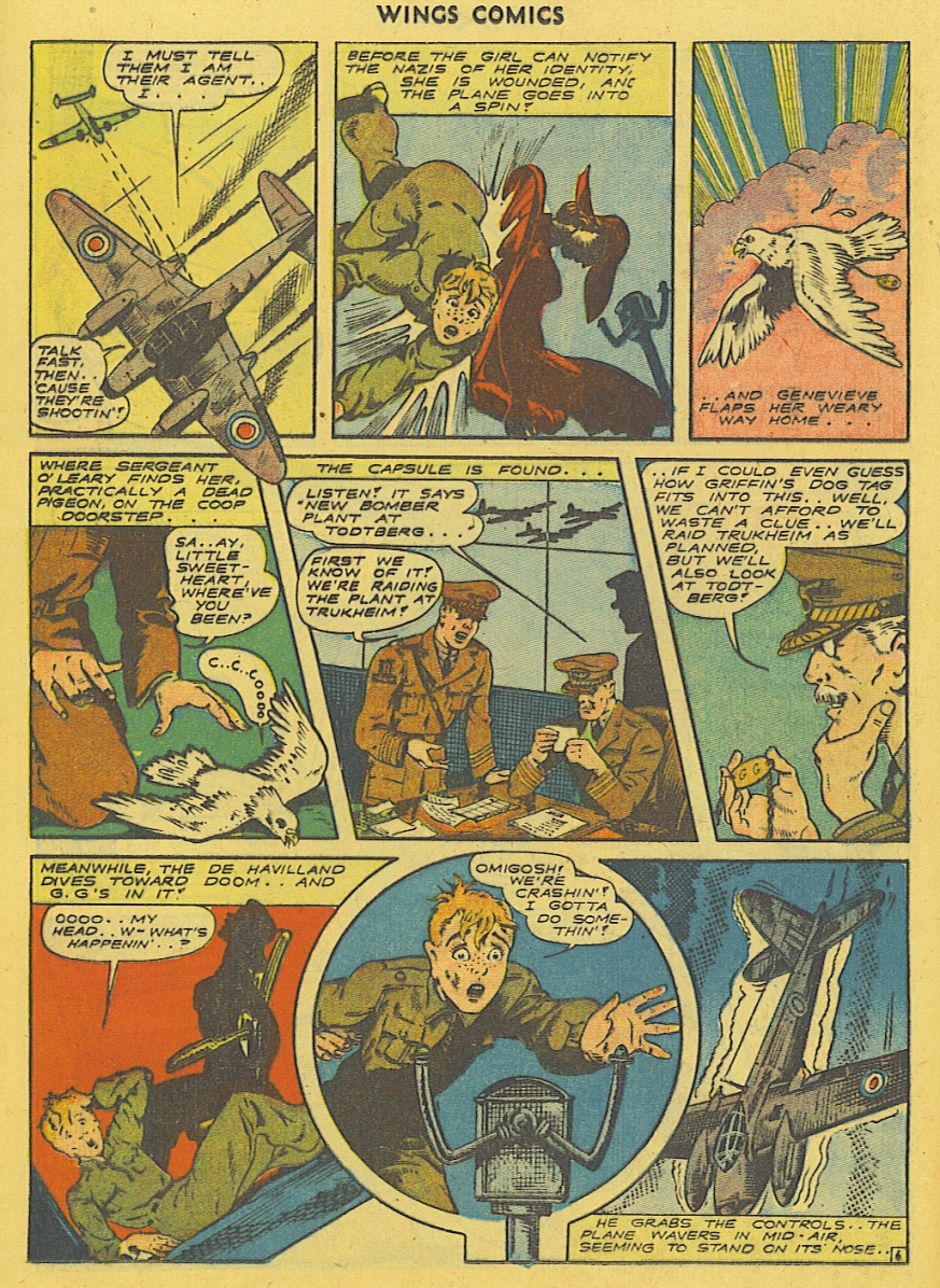 Read online Wings Comics comic -  Issue #42 - 30
