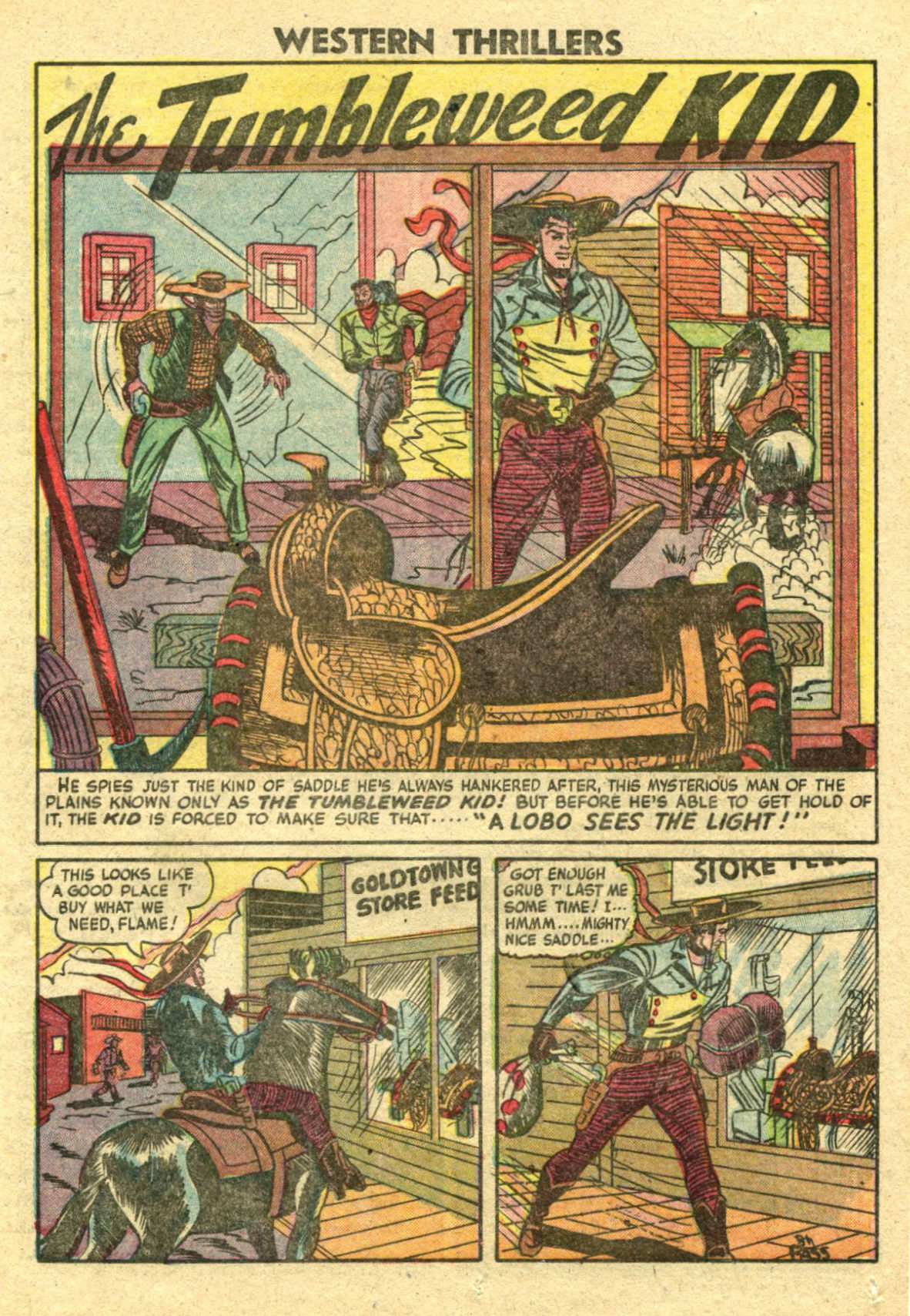 Read online Western Thrillers (1948) comic -  Issue #4 - 25