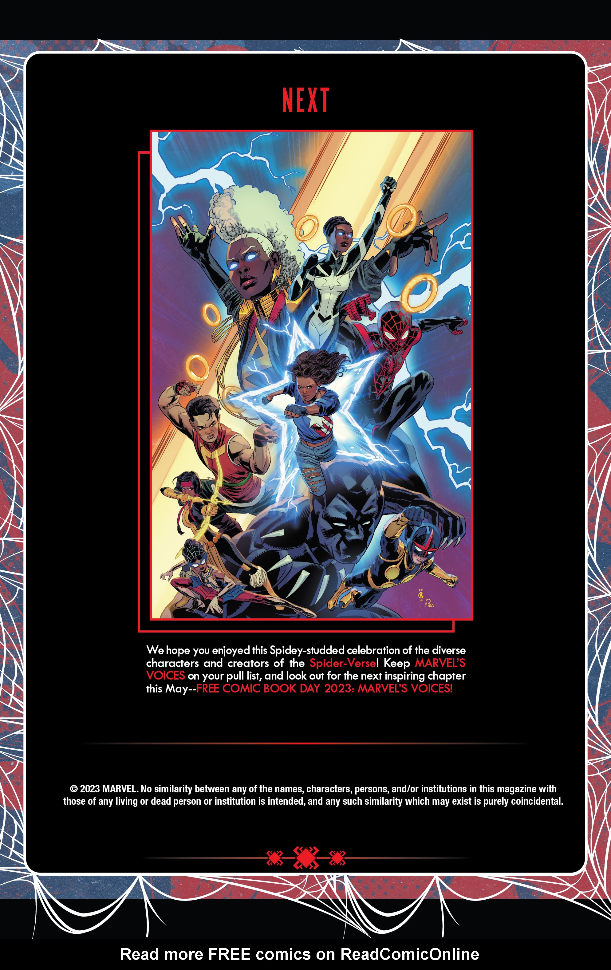 Read online Marvel's Voices: Spider-Verse comic -  Issue #1 - 80