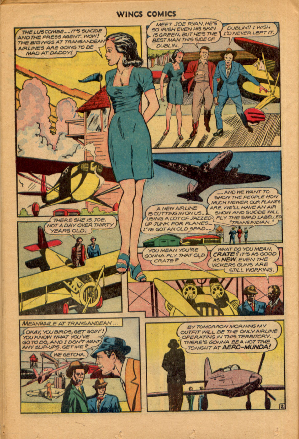 Read online Wings Comics comic -  Issue #72 - 38