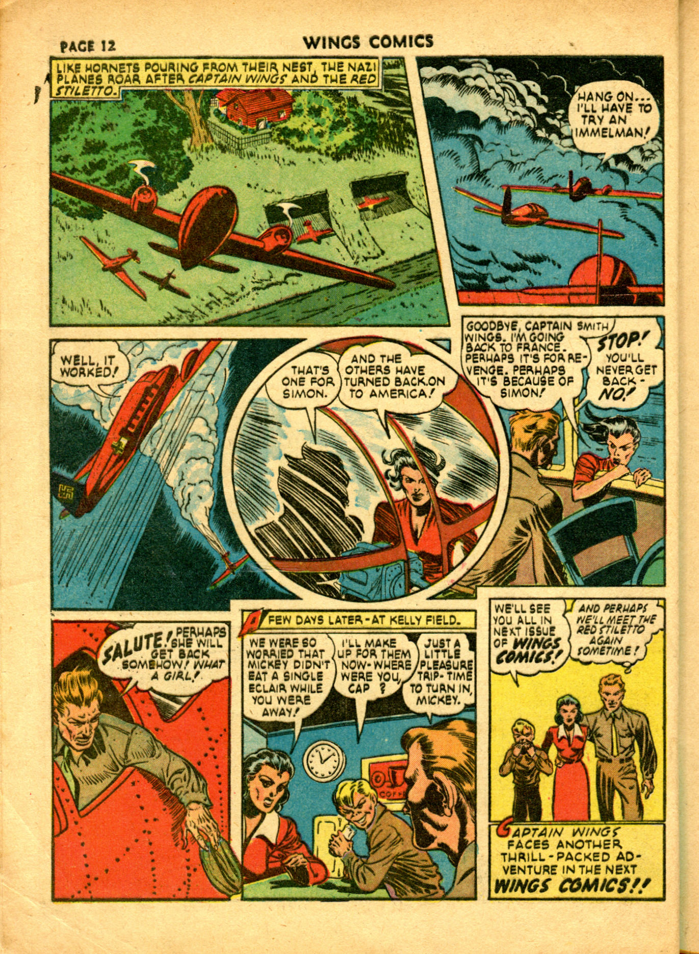 Read online Wings Comics comic -  Issue #19 - 15
