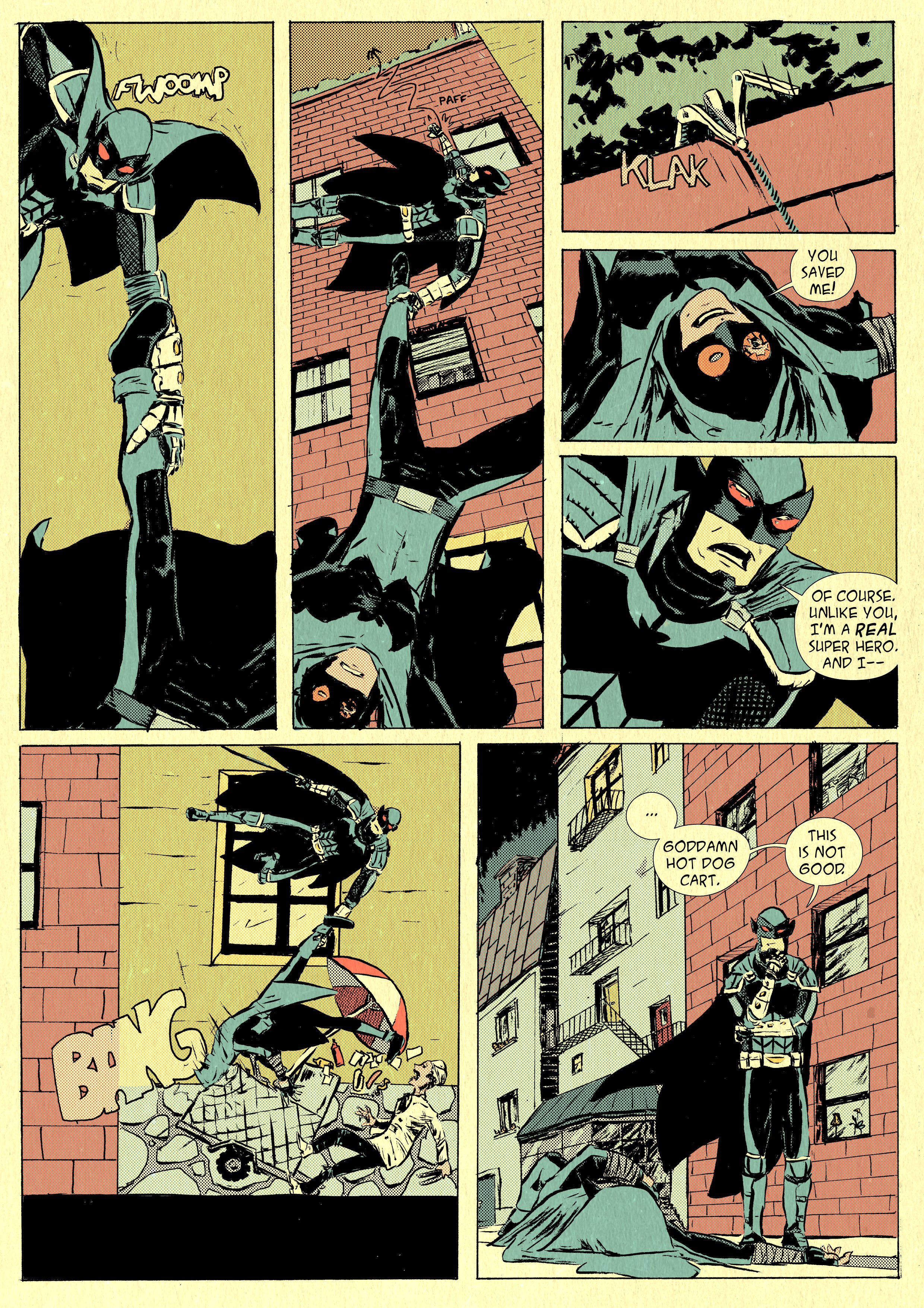 Read online Flying-Dog Man comic -  Issue #3 - 13
