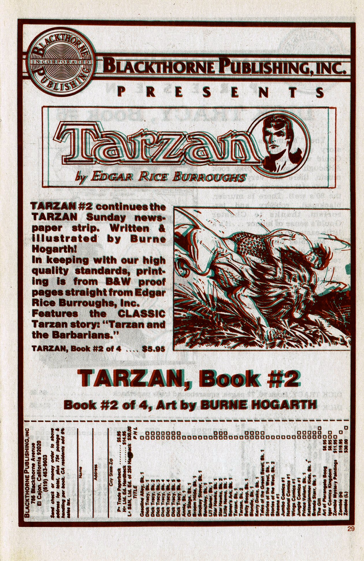 Read online Blackthorne 3-D Series comic -  Issue #4 - 31