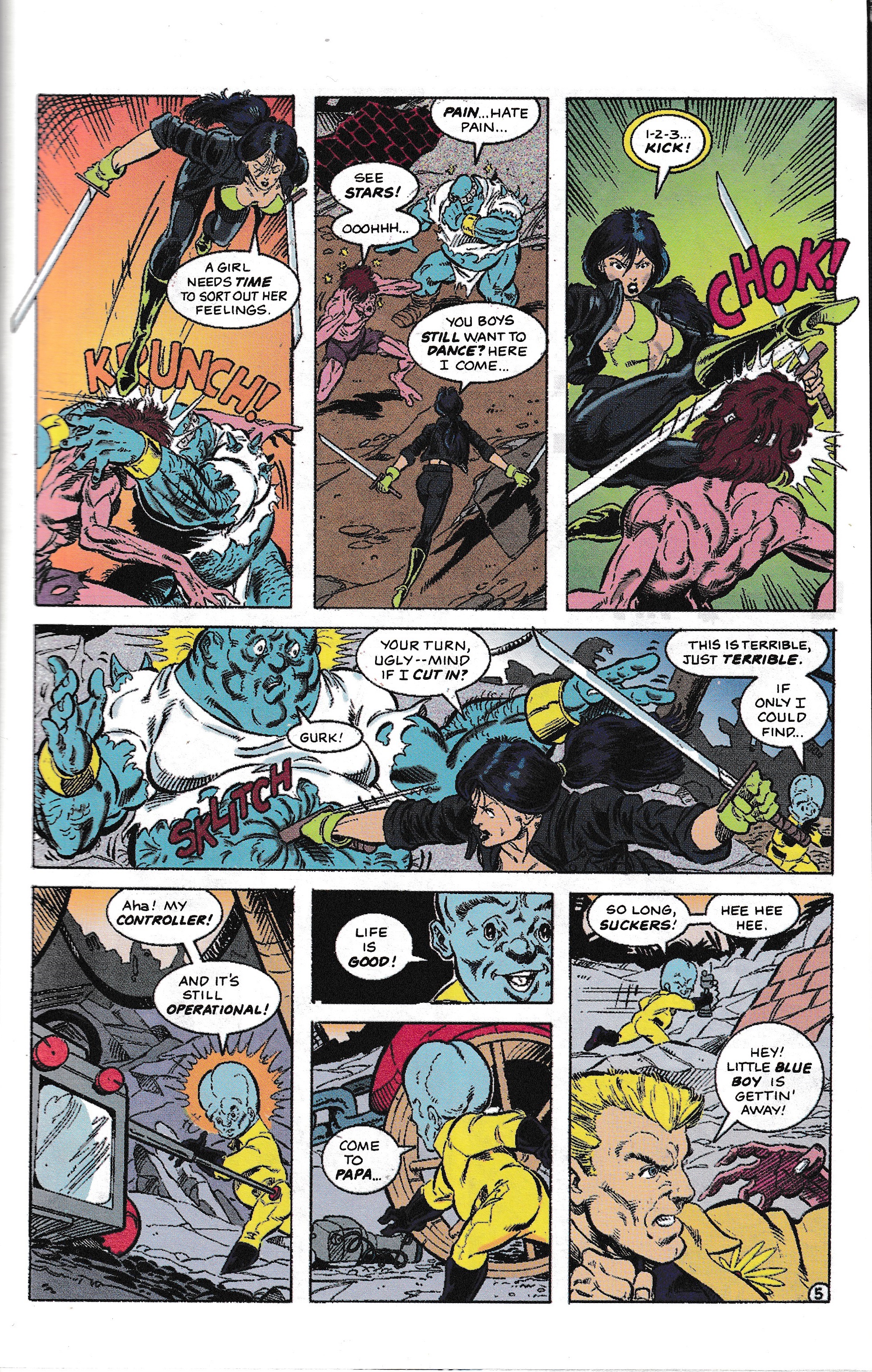 Read online Ex-Mutants Special Consumer Electronics Show Edition comic -  Issue # Full - 6