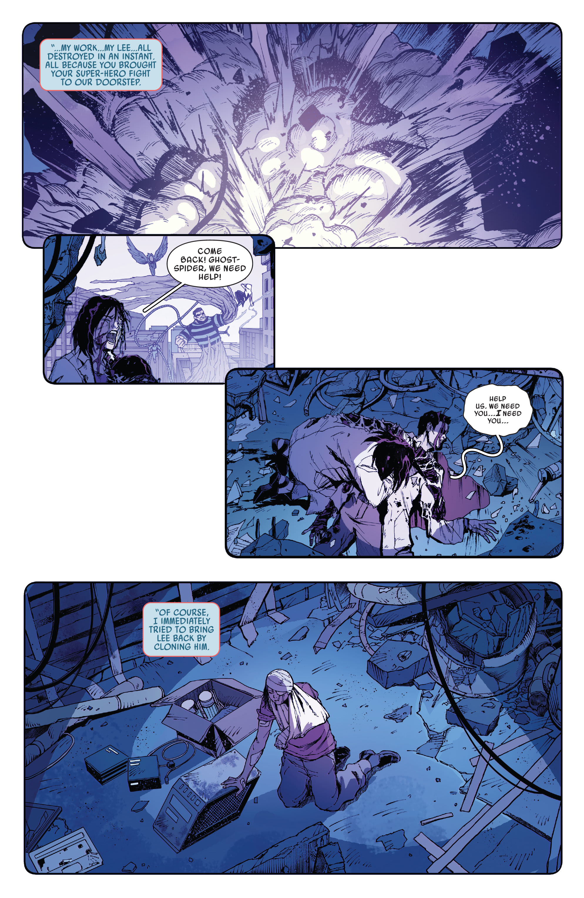 Read online Spider-Gwen: Shadow Clones comic -  Issue #4 - 7