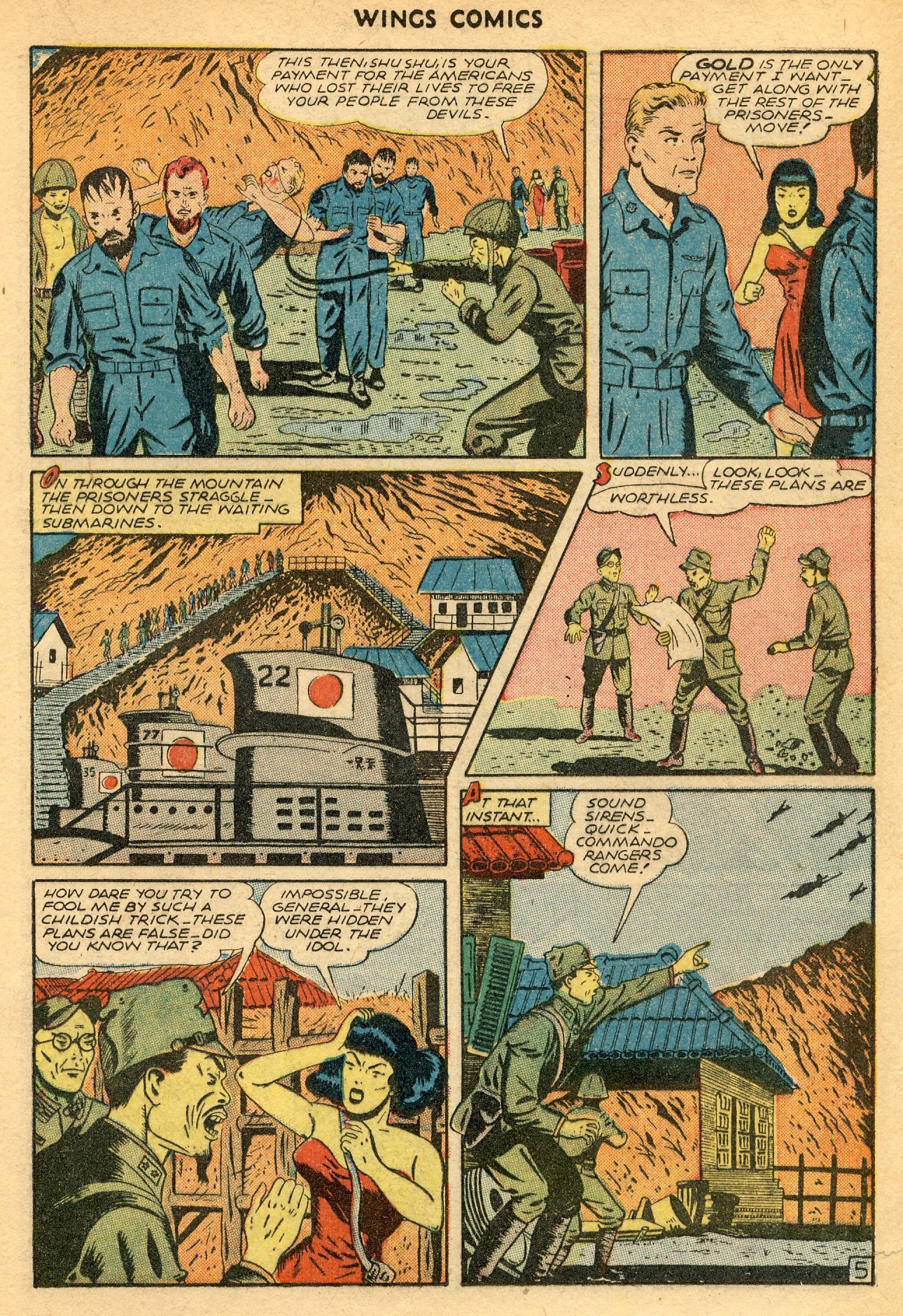 Read online Wings Comics comic -  Issue #63 - 17