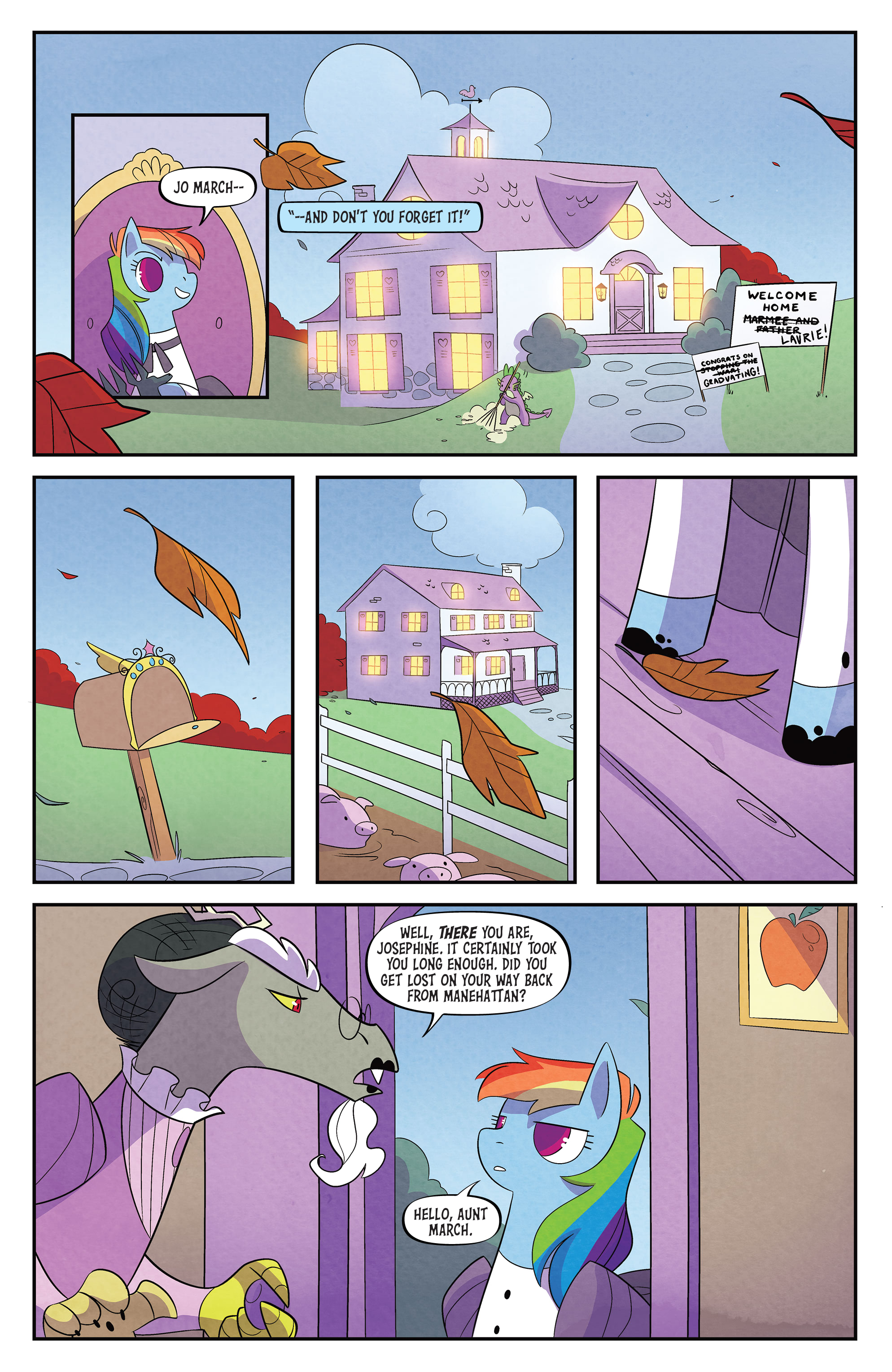 Read online My Little Pony: Classics Reimagined - Little Fillies comic -  Issue #4 - 12