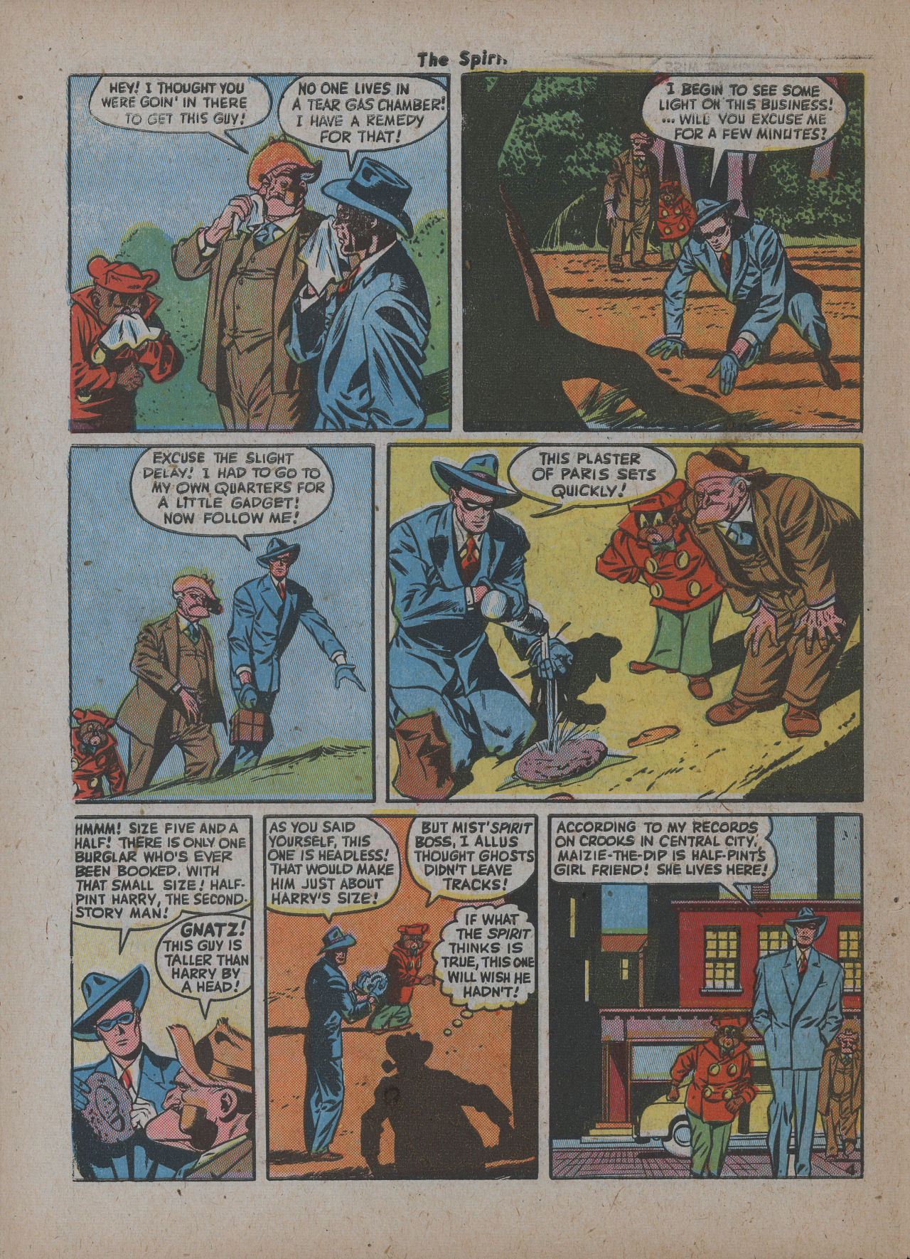Read online The Spirit (1944) comic -  Issue #16 - 30