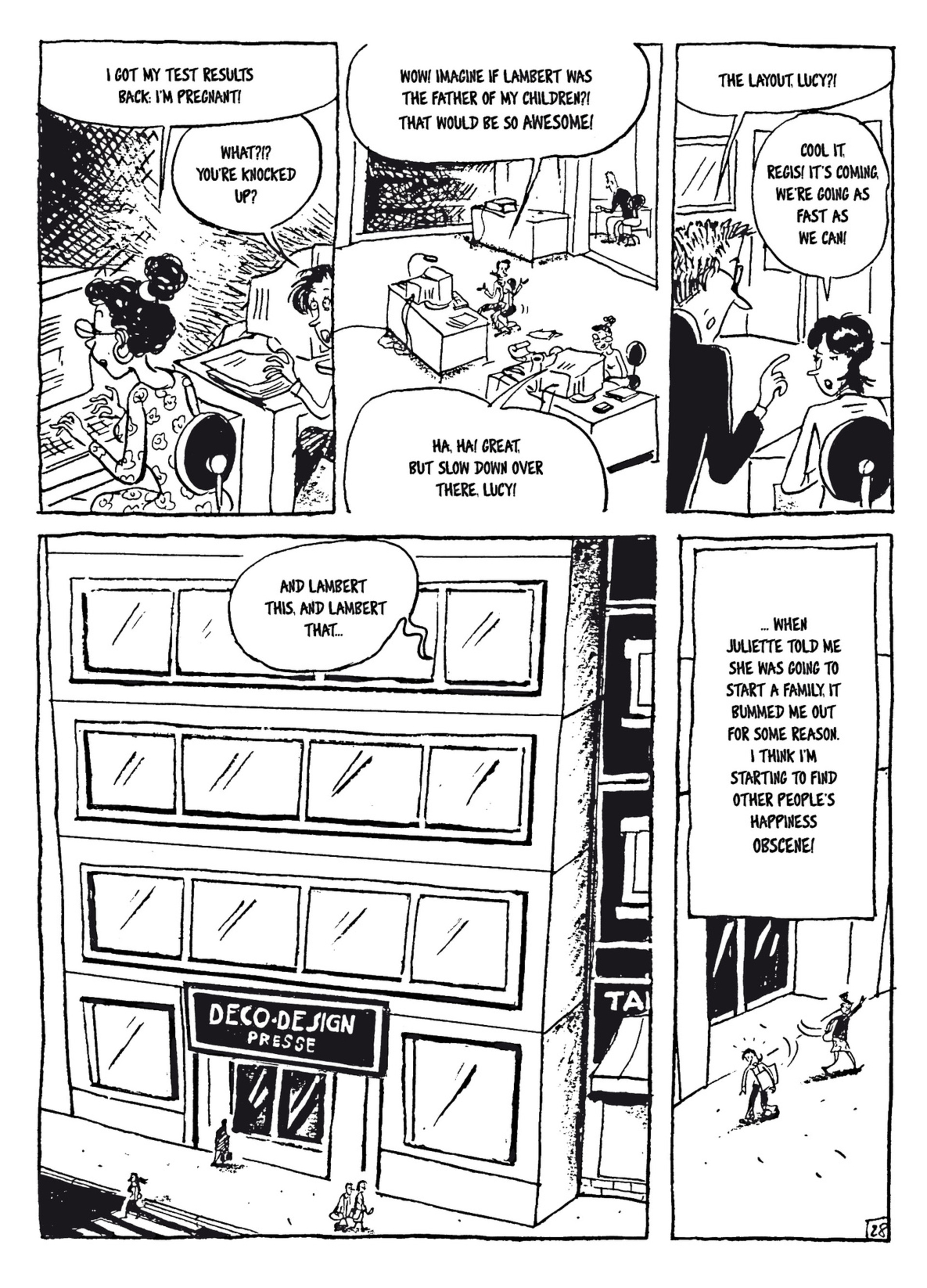 Read online Bluesy Lucy - The Existential Chronicles of a Thirtysomething comic -  Issue #1 - 30