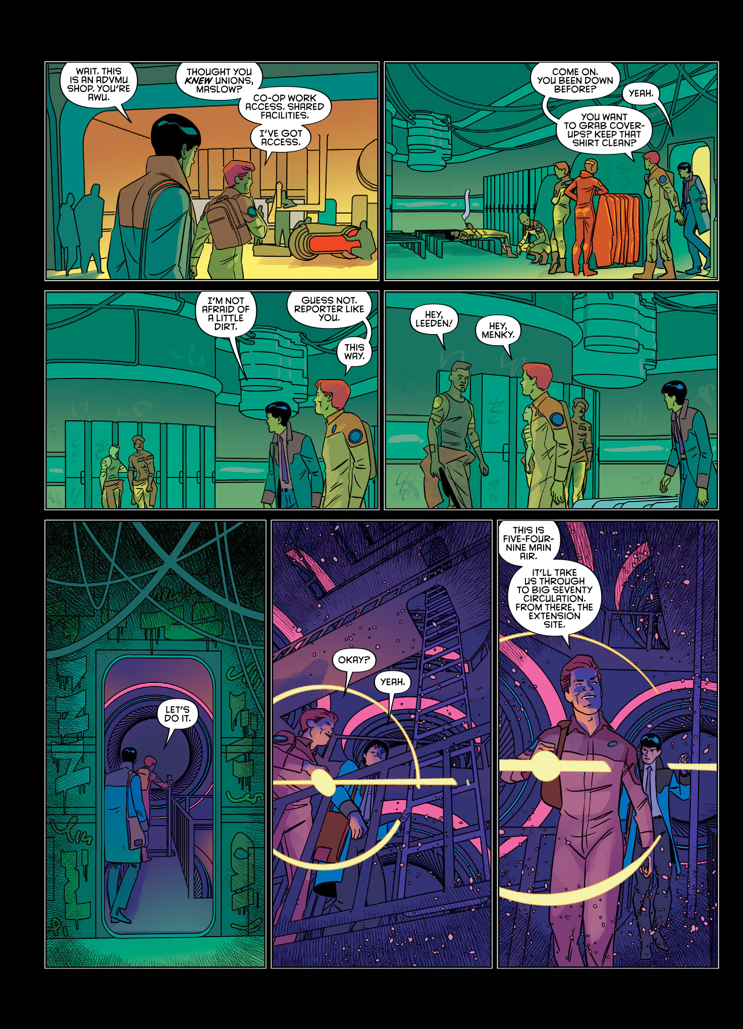 Read online Brink comic -  Issue # TPB 5 - 113
