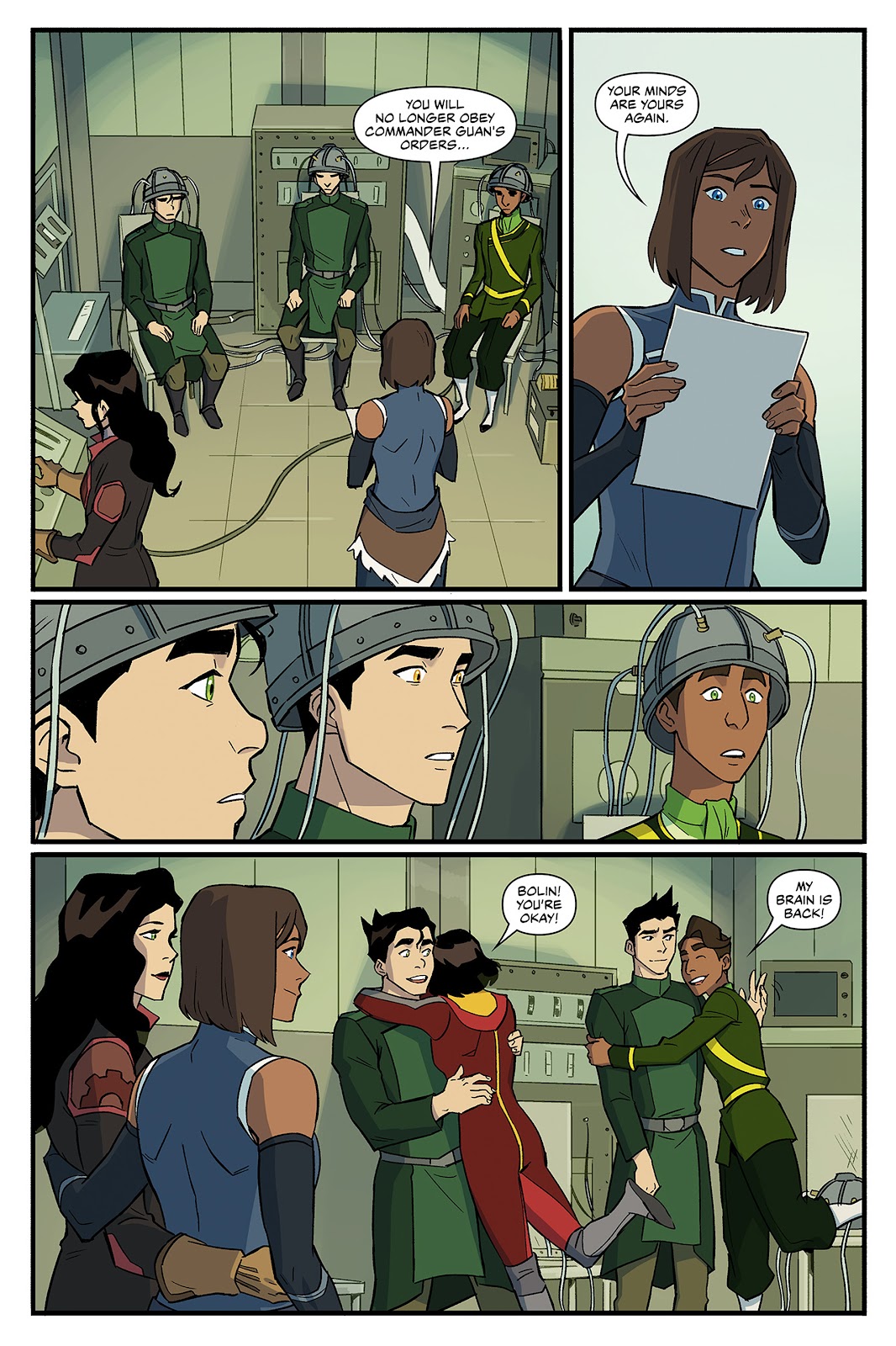 The Legend of Korra: Ruins of the Empire Omnibus issue TPB (Part 3) - Page 8