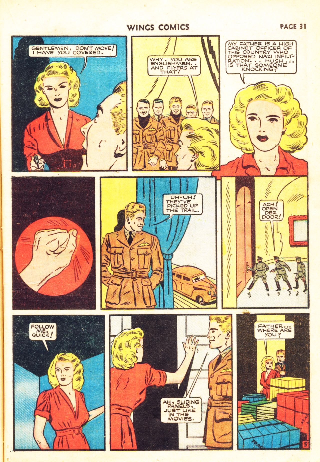 Read online Wings Comics comic -  Issue #11 - 33