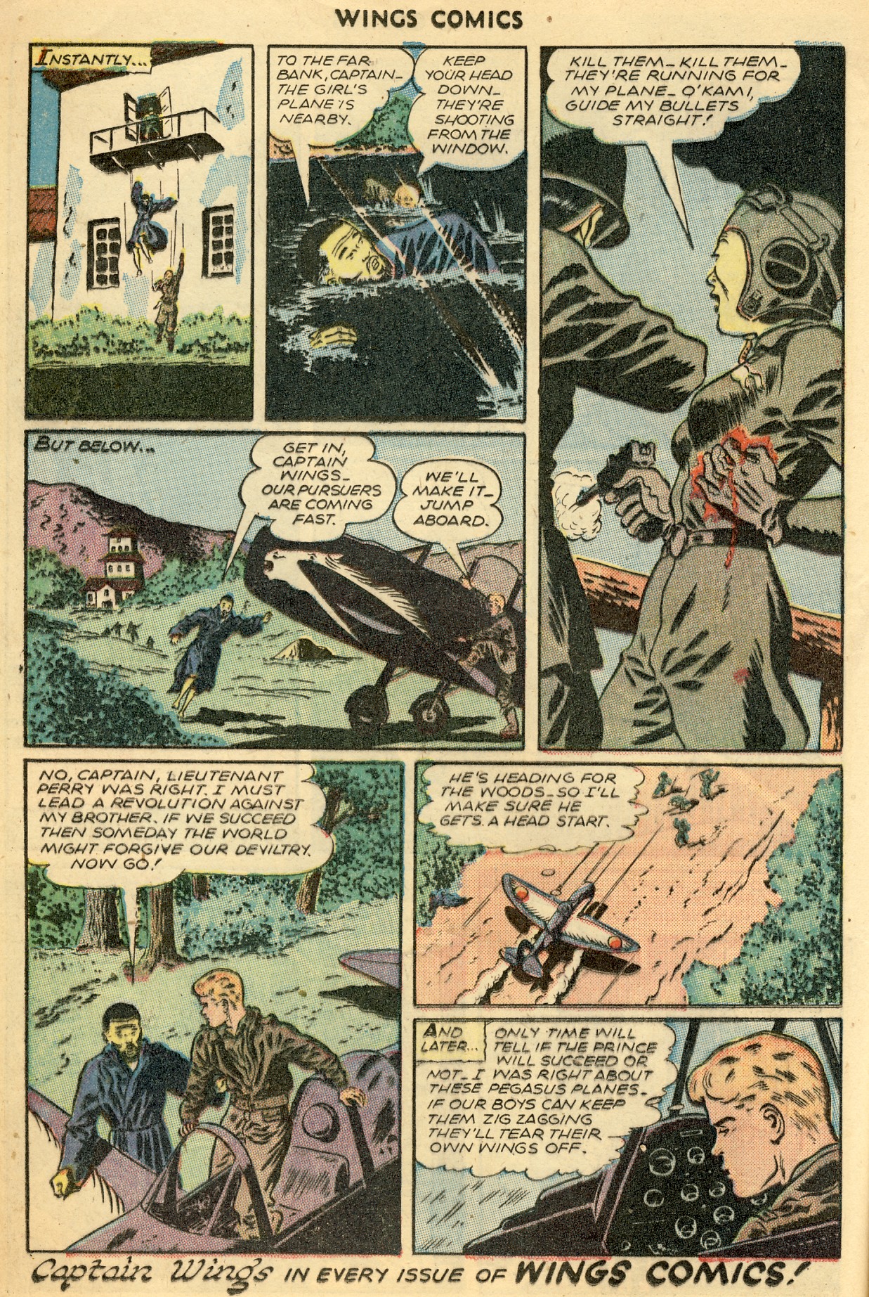 Read online Wings Comics comic -  Issue #64 - 12
