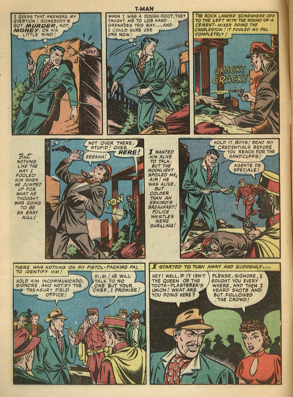 Read online T-Man: World Wide Trouble Shooter comic -  Issue #1 - 8
