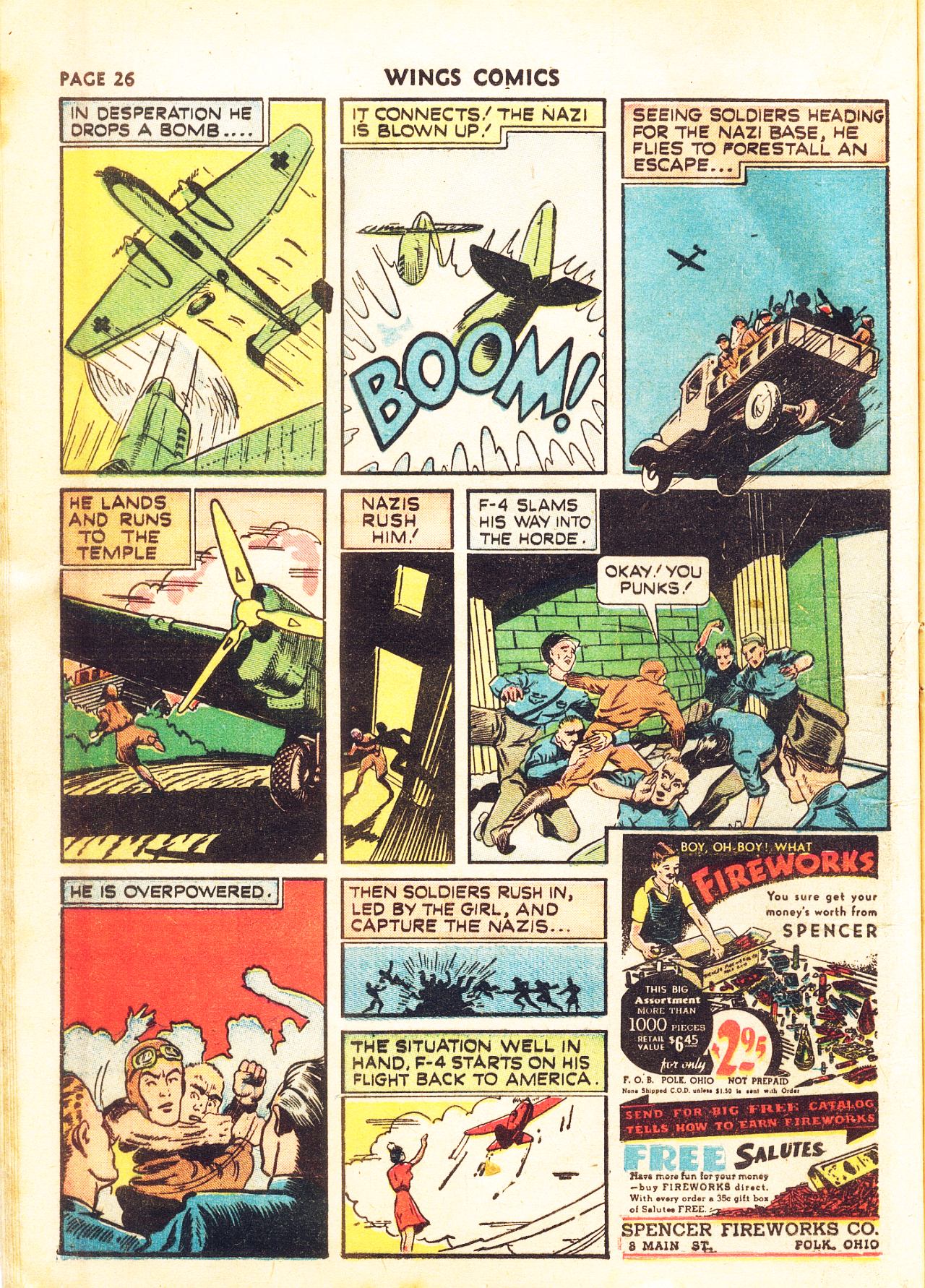 Read online Wings Comics comic -  Issue #11 - 28