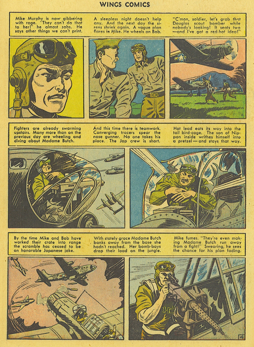 Read online Wings Comics comic -  Issue #42 - 16