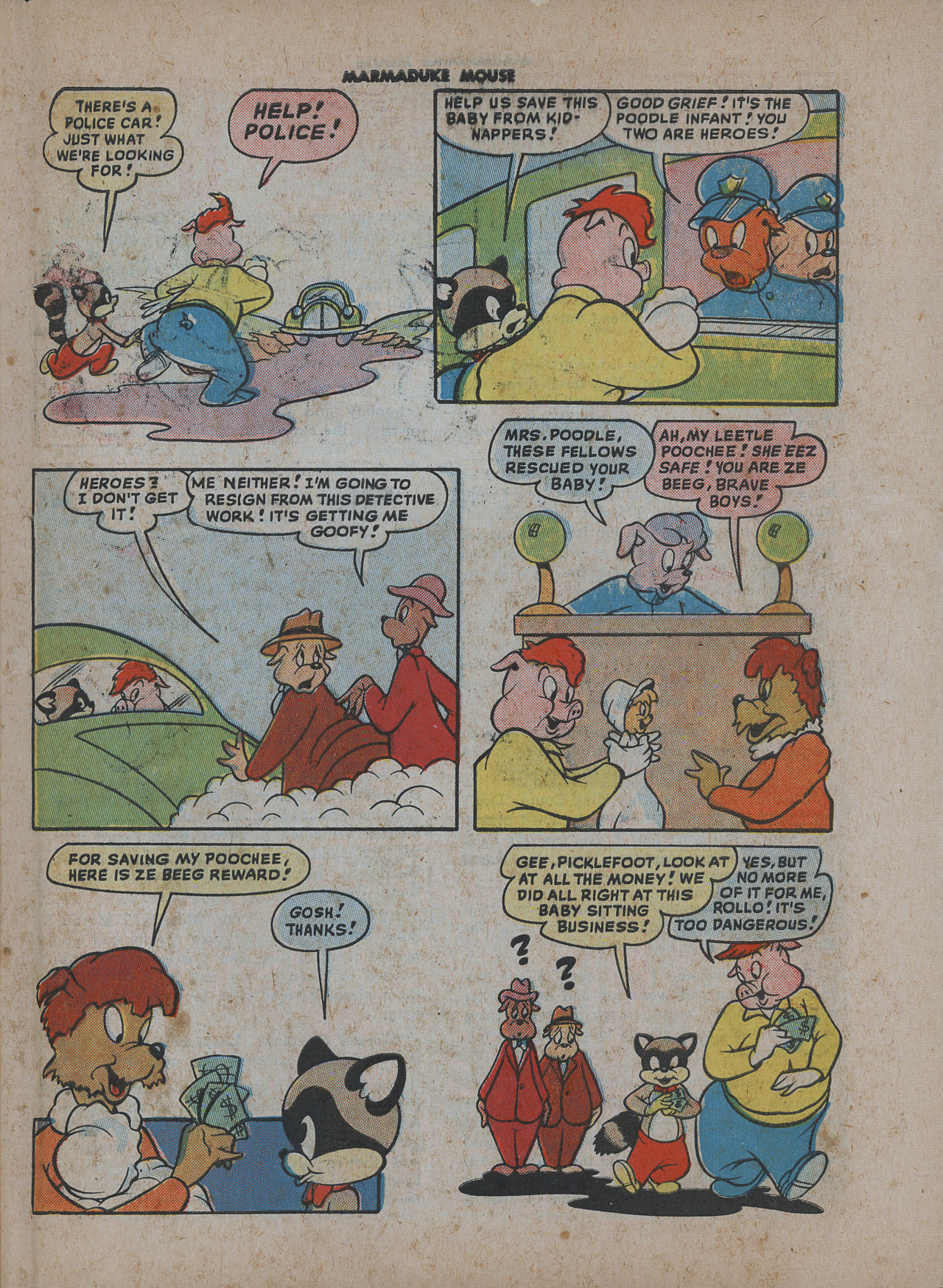 Read online Marmaduke Mouse comic -  Issue #15 - 27