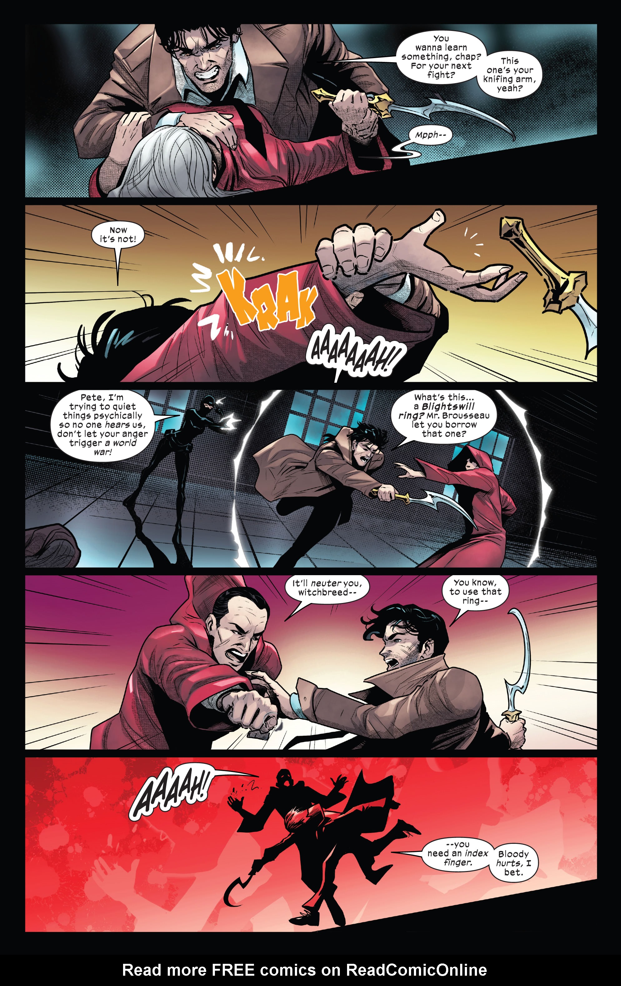 Read online Betsy Braddock: Captain Britain comic -  Issue #5 - 12