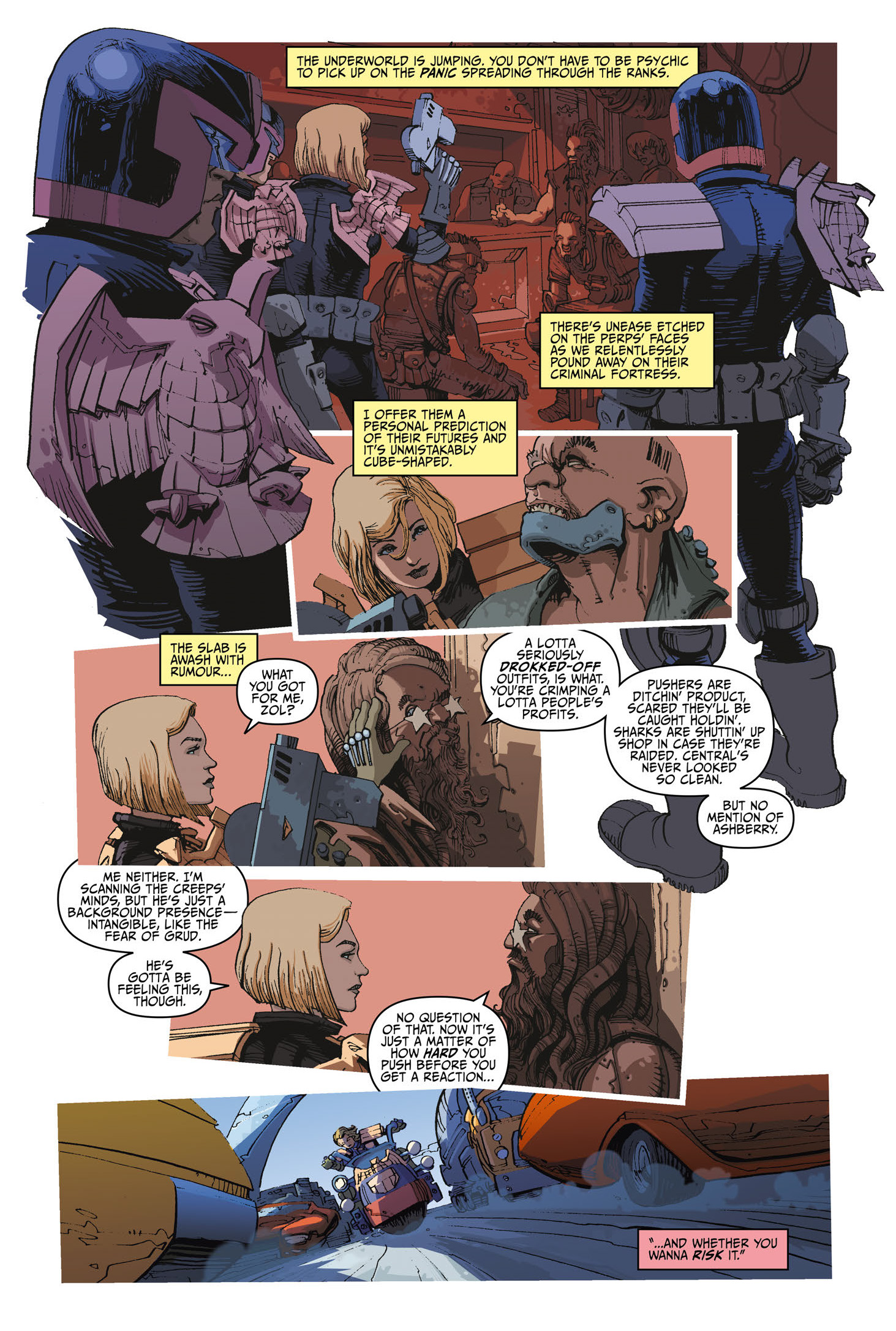 Read online Judge Dredd Megazine (Vol. 5) comic -  Issue #457 - 71