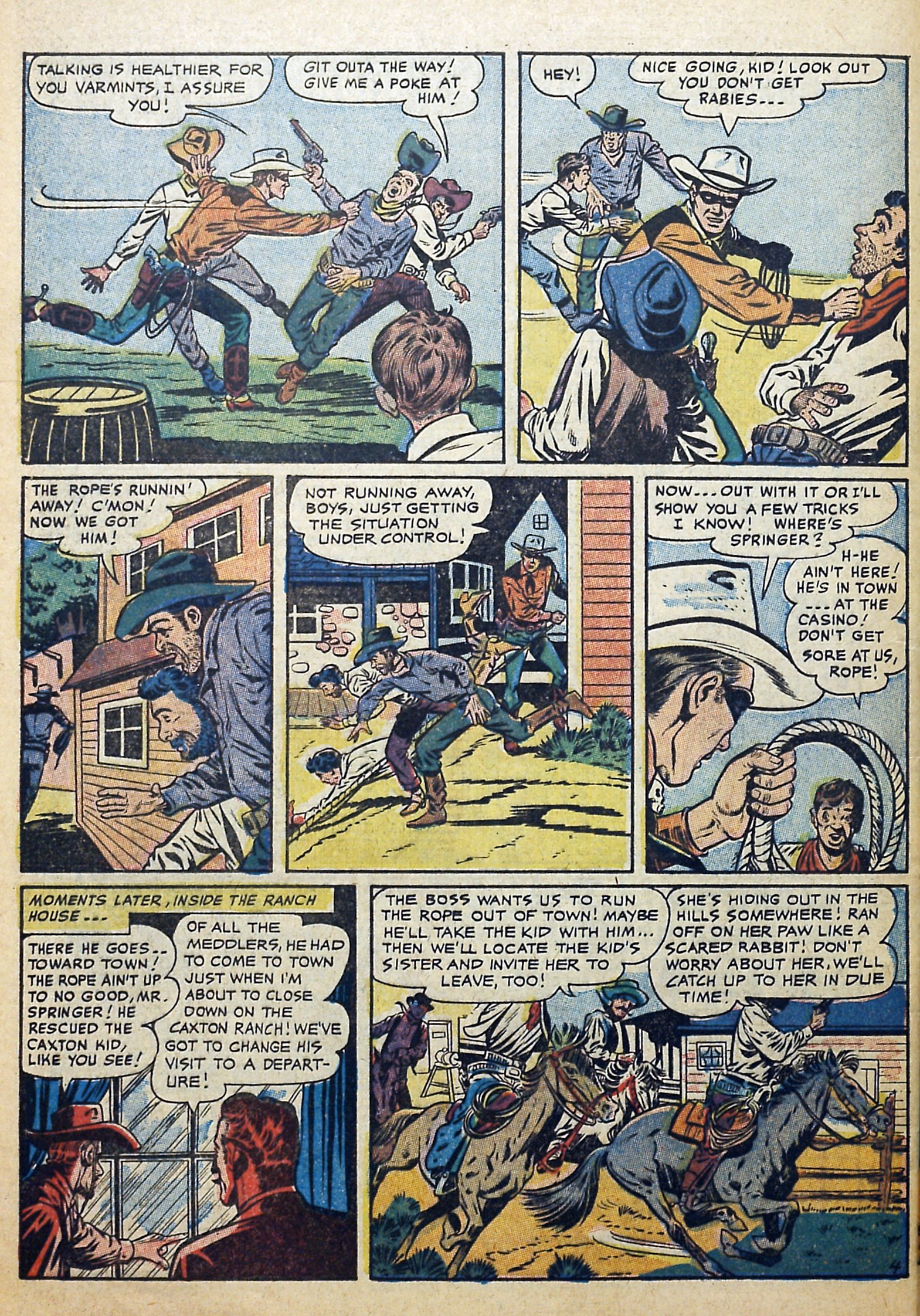 Read online Gunsmoke Trail comic -  Issue #4 - 30