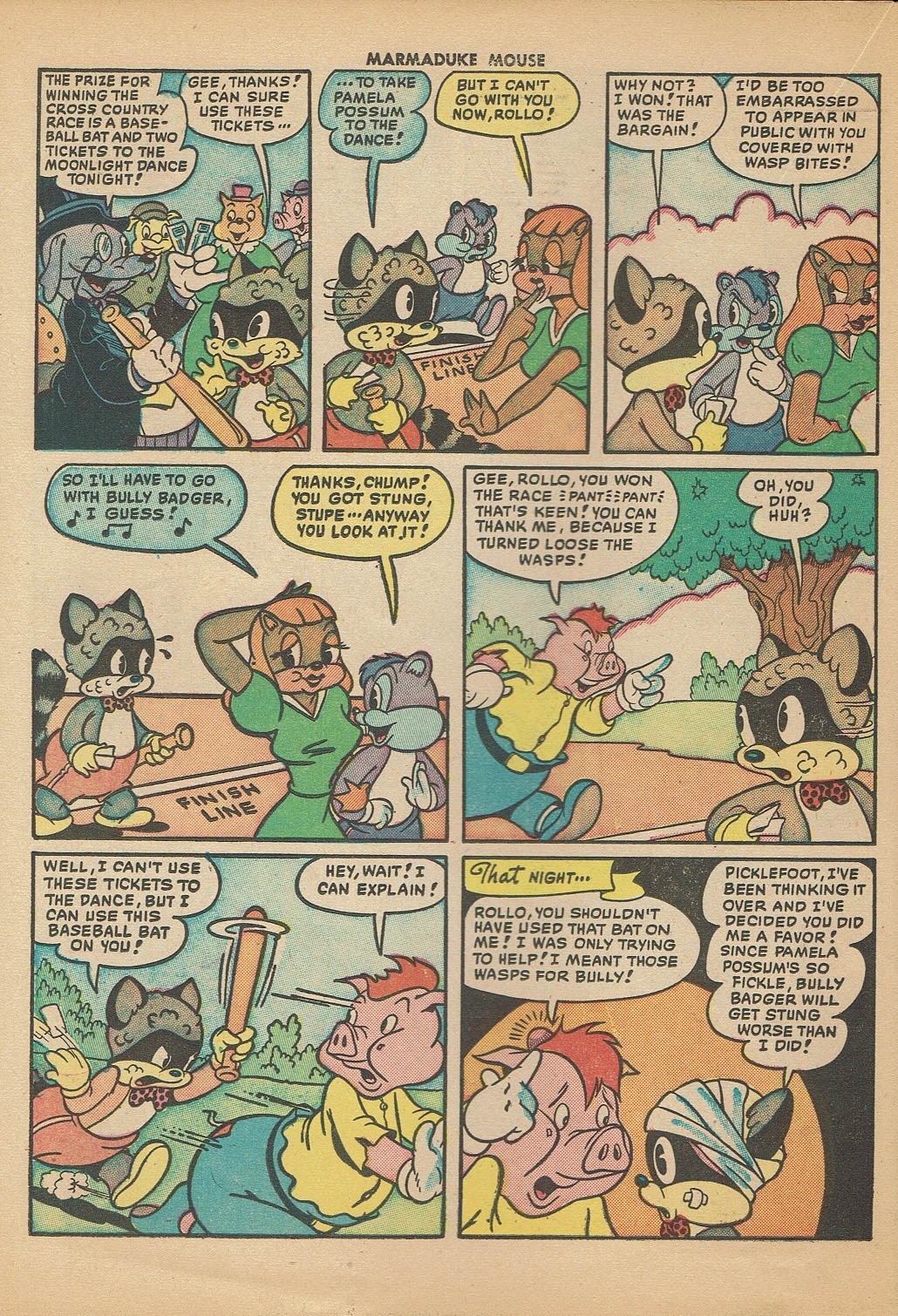 Read online Marmaduke Mouse comic -  Issue #16 - 22