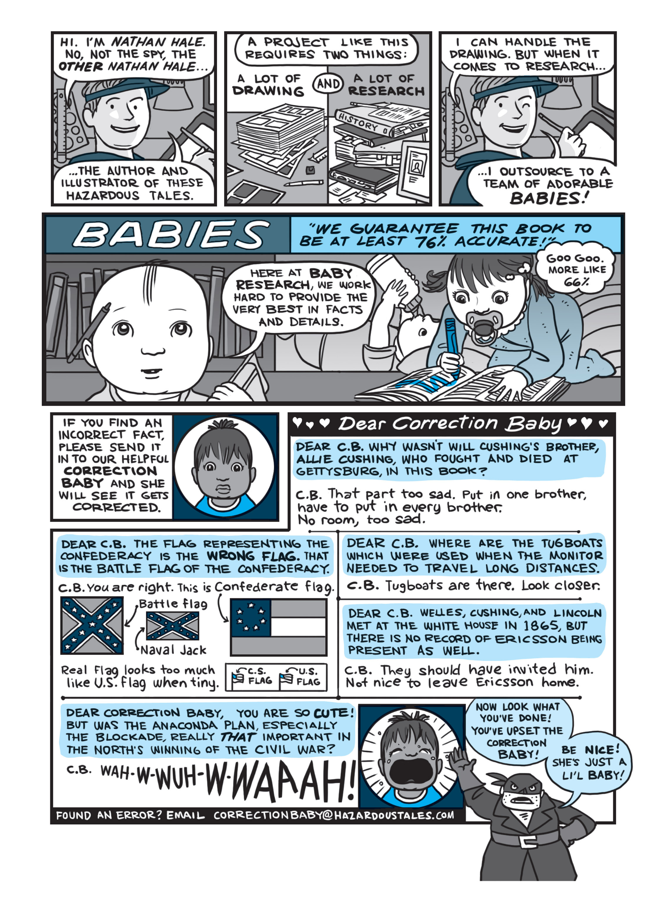 Read online Nathan Hale's Hazardous Tales comic -  Issue # TPB 2 - 127