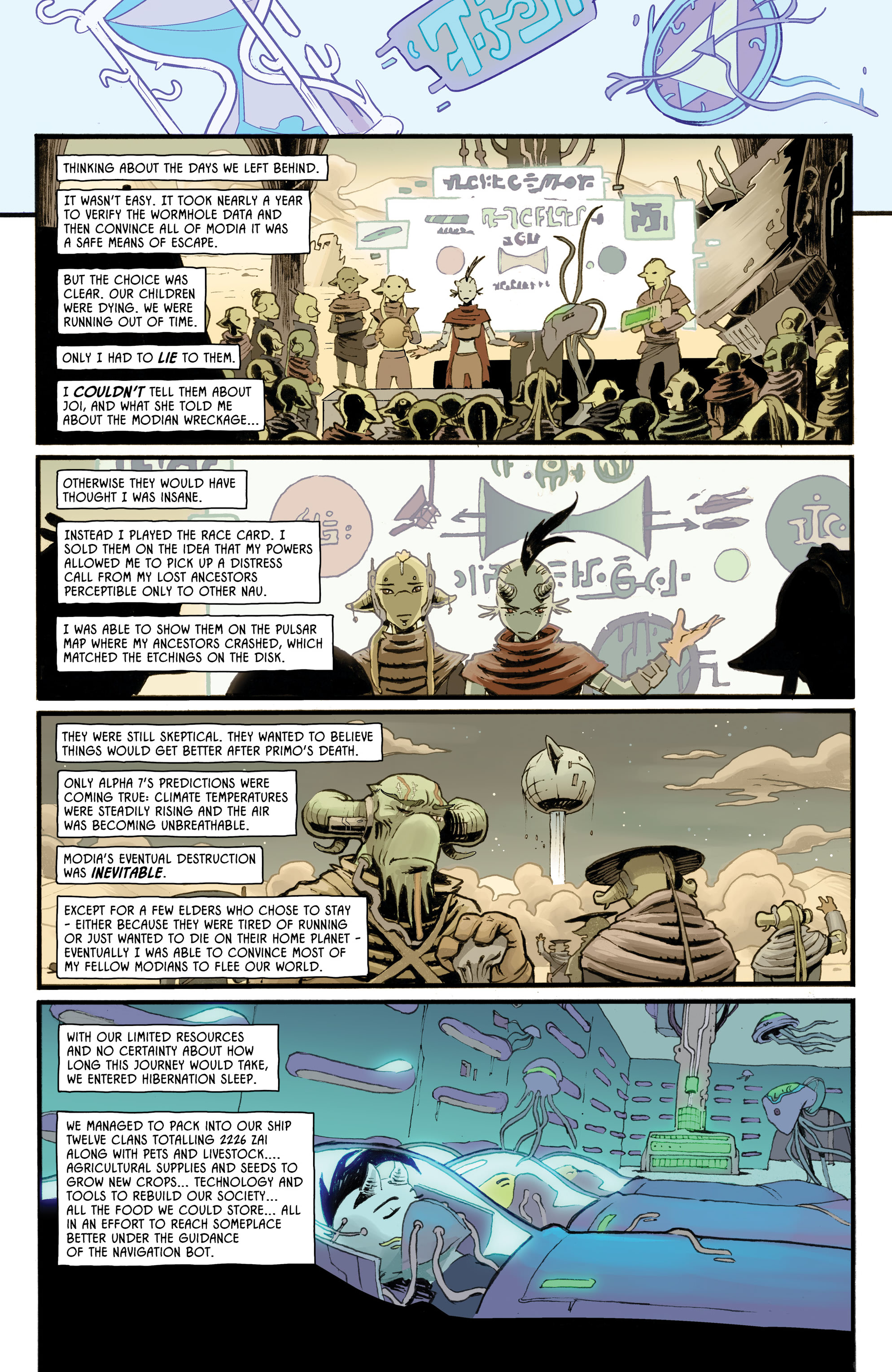 Read online Voyagis comic -  Issue #5 - 11