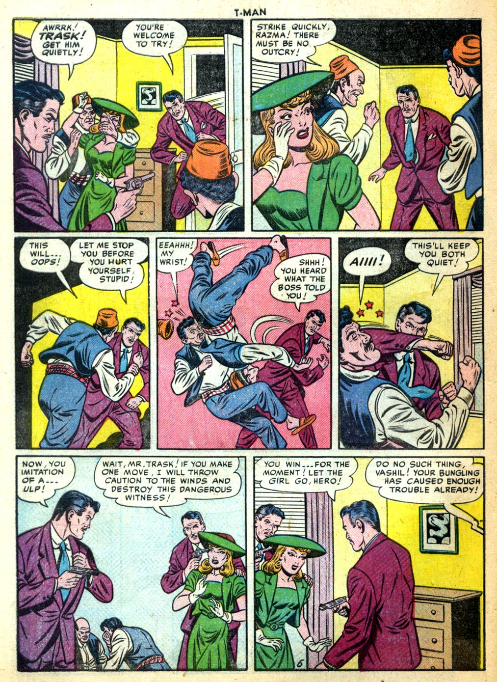 Read online T-Man: World Wide Trouble Shooter comic -  Issue #31 - 8