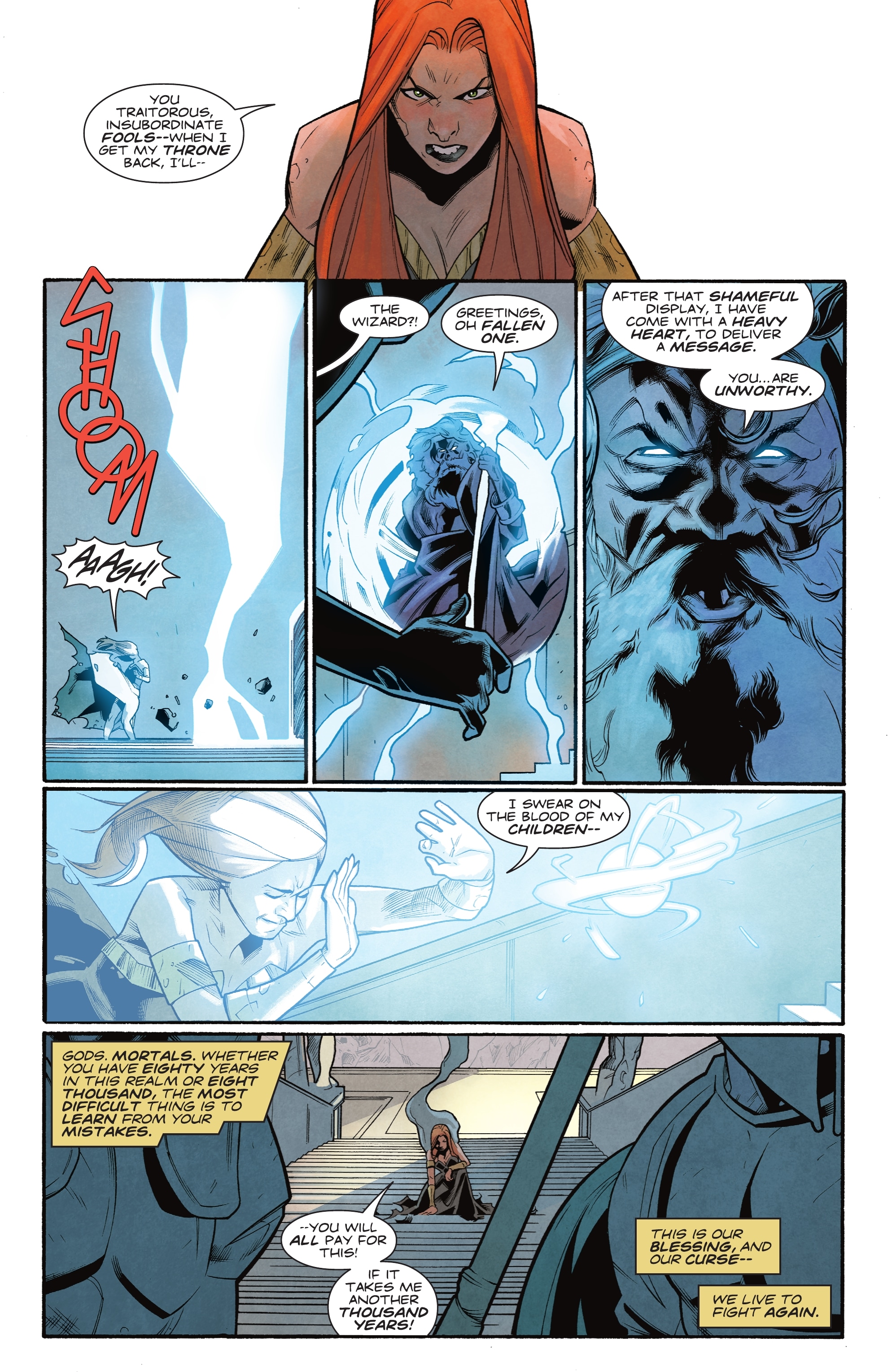 Read online Lazarus Planet: Revenge of the Gods comic -  Issue #4 - 16