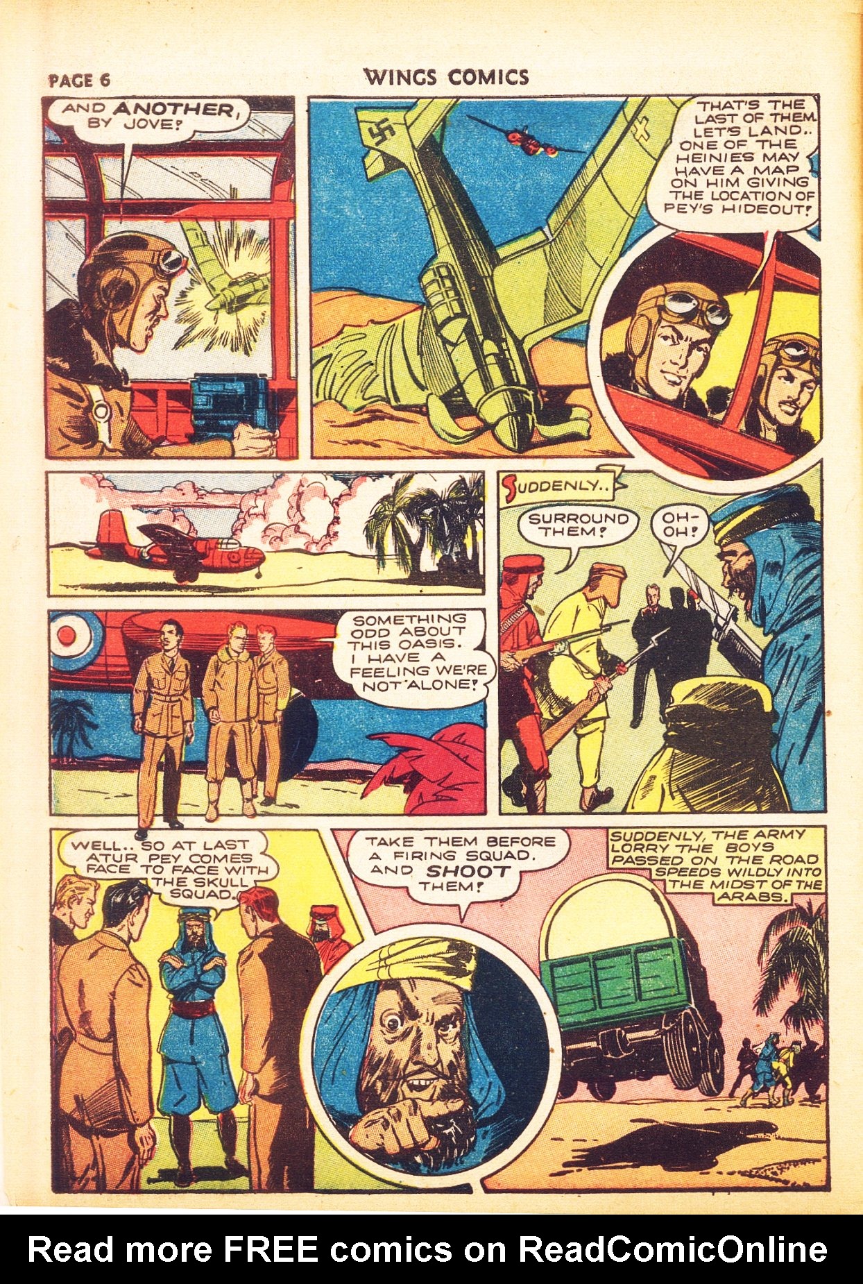 Read online Wings Comics comic -  Issue #24 - 8