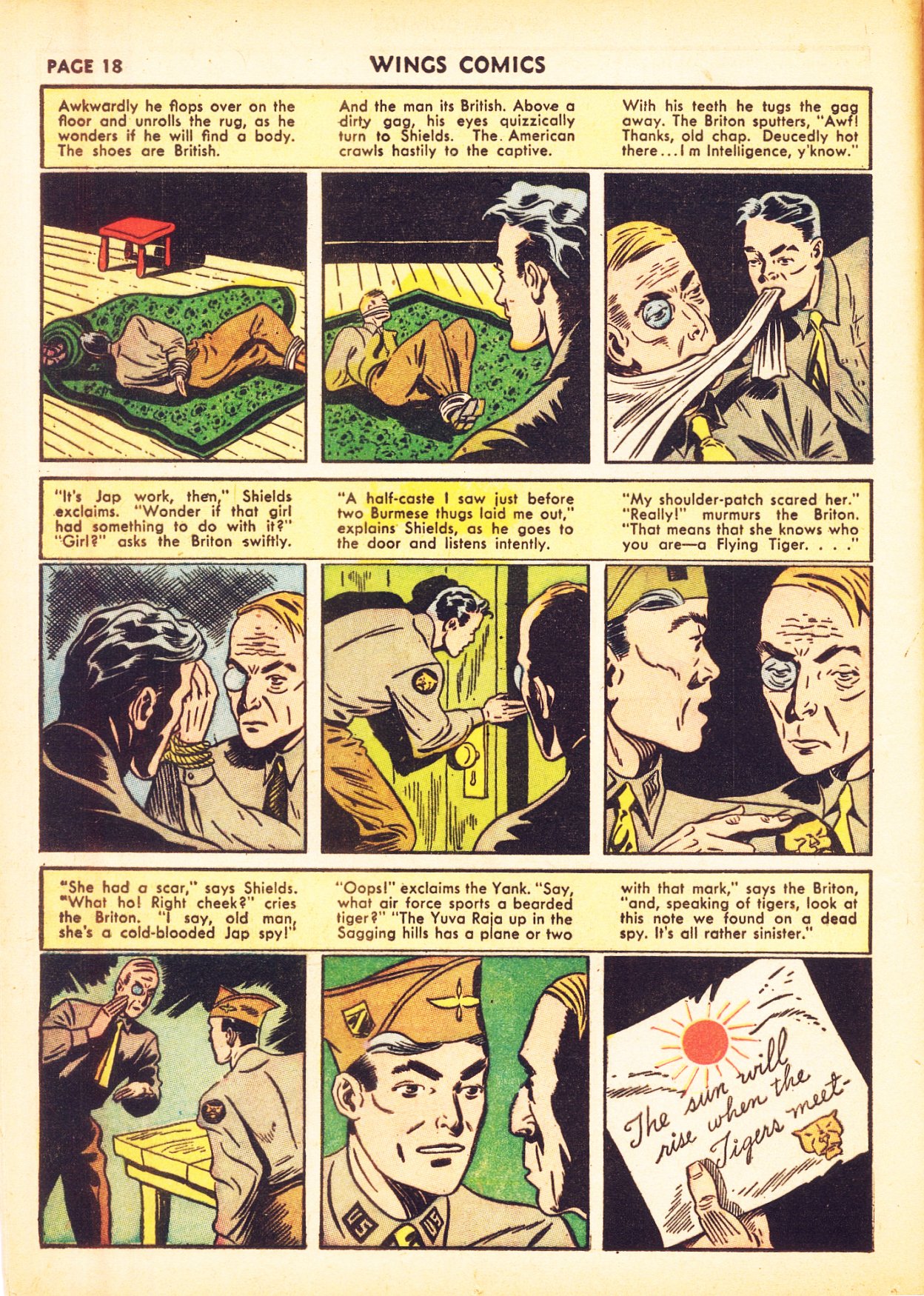 Read online Wings Comics comic -  Issue #24 - 20