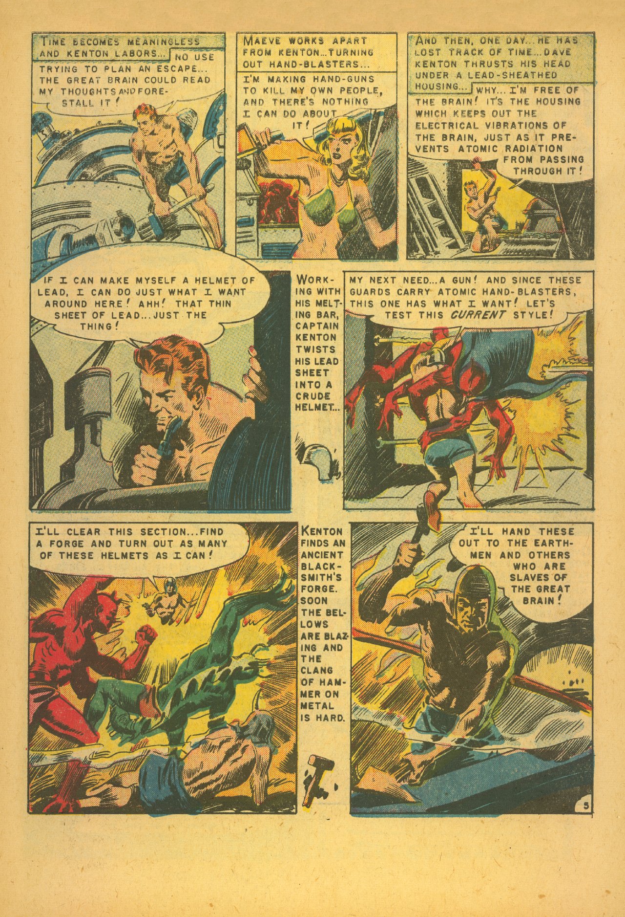 Read online Strange Worlds (1950) comic -  Issue #6 - 7