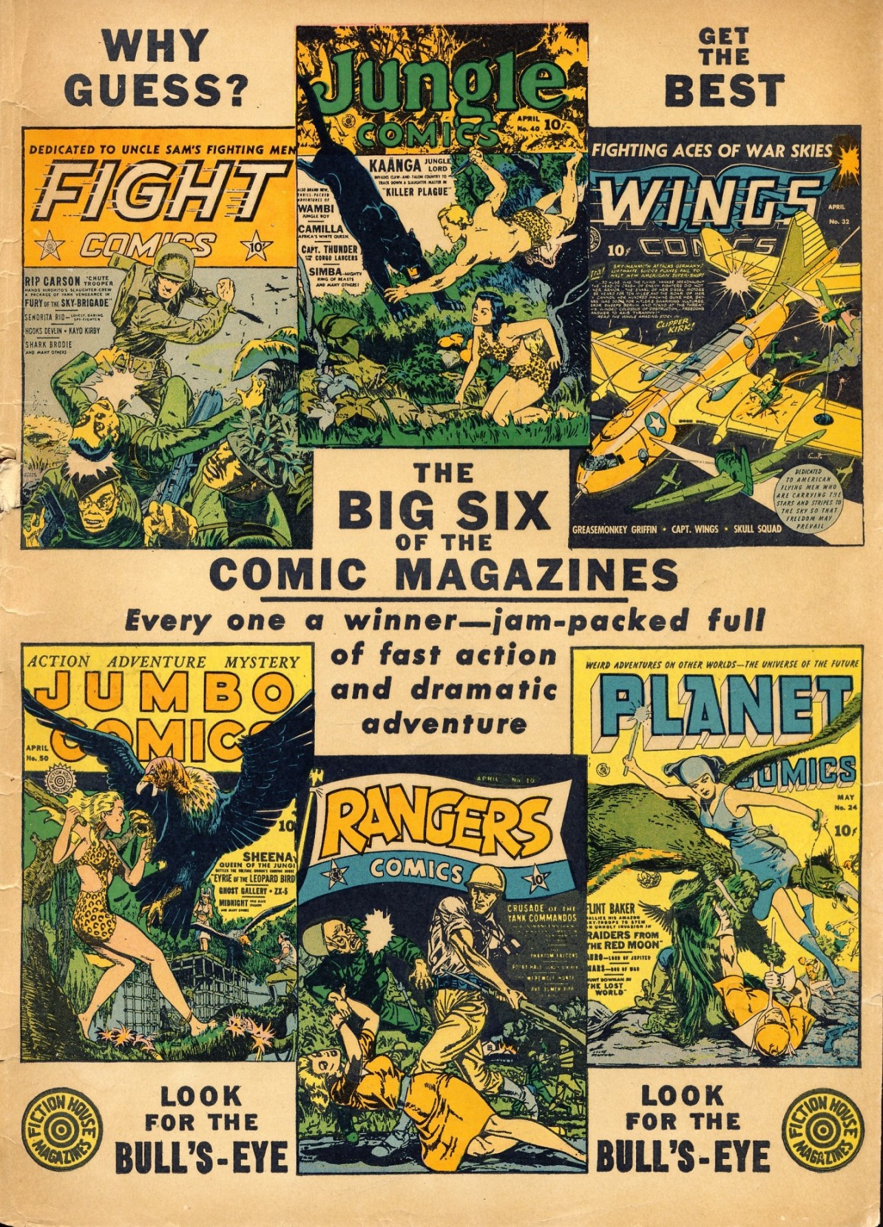 Read online Wings Comics comic -  Issue #32 - 67
