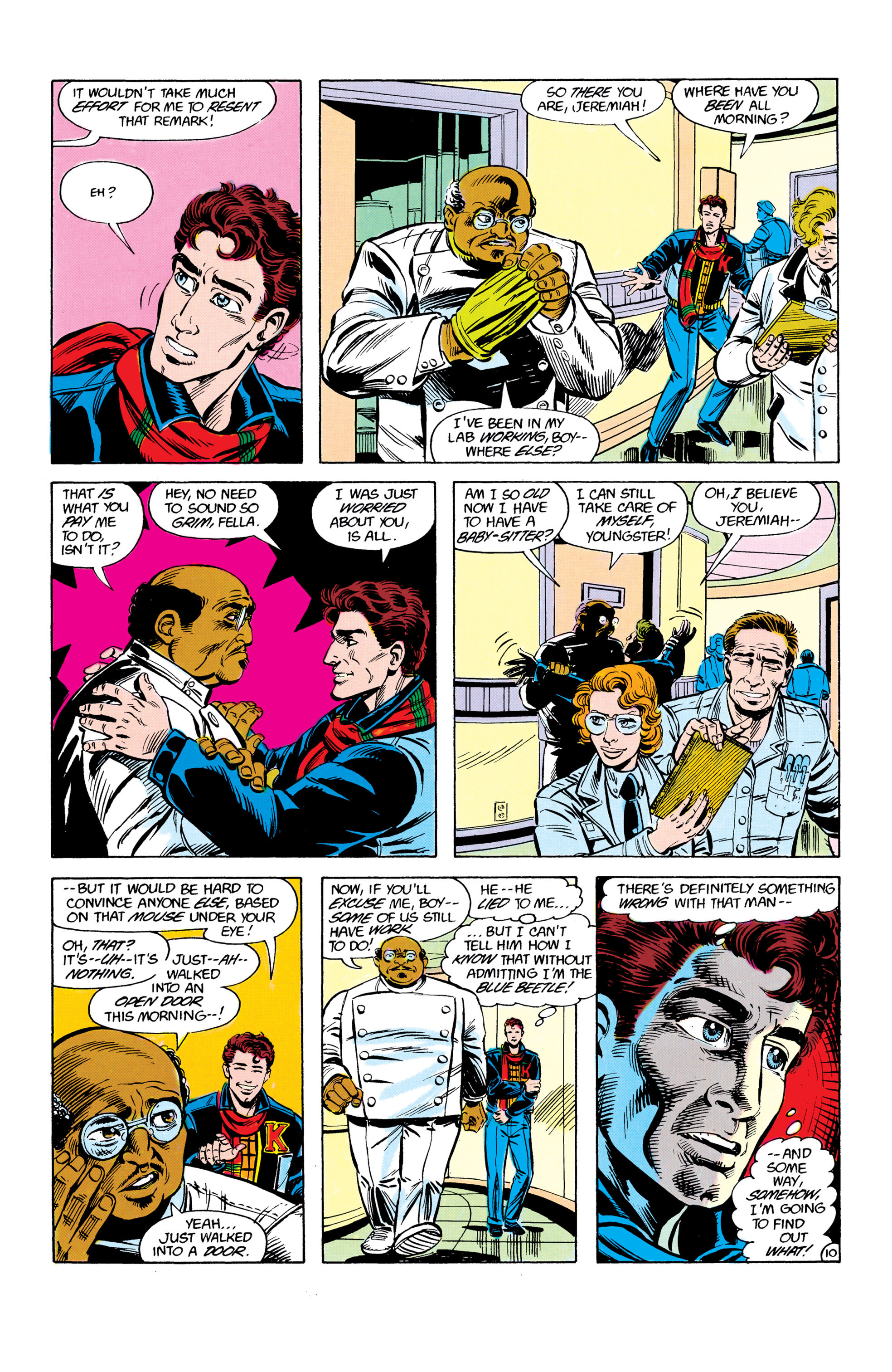 Read online Blue Beetle (1986) comic -  Issue #3 - 11