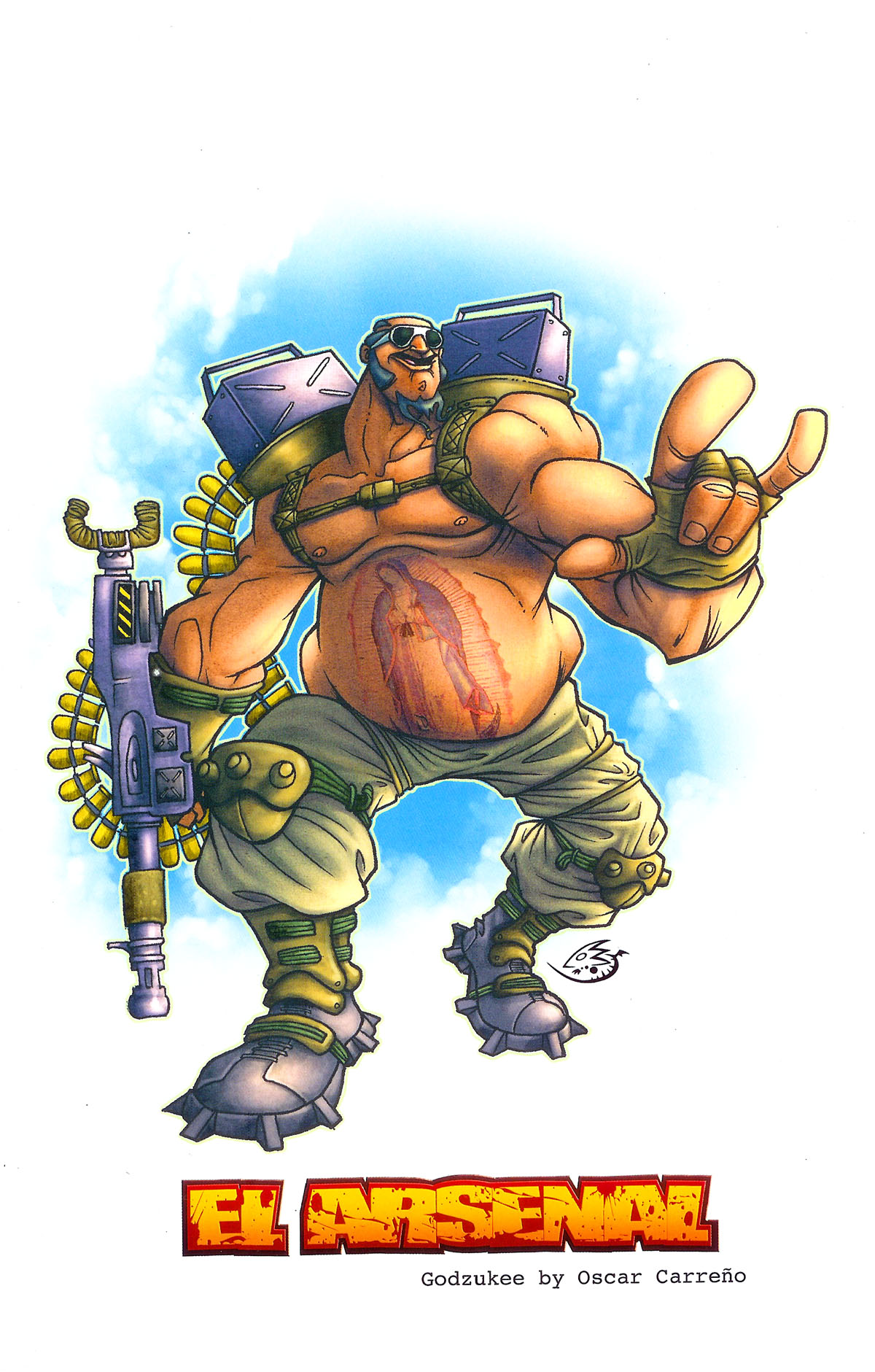 Read online El Arsenal: Unknown Enemy comic -  Issue #1 - 26