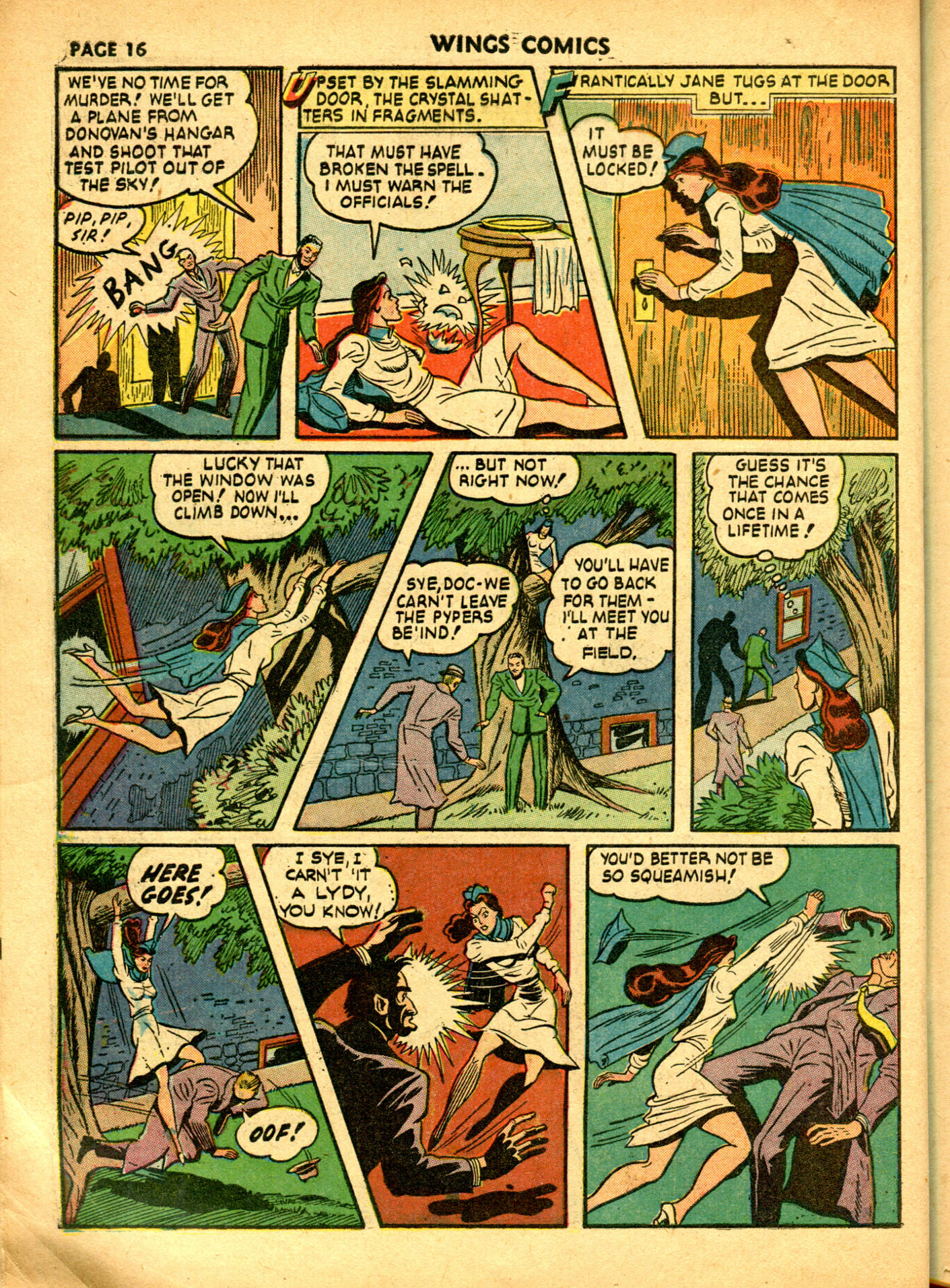 Read online Wings Comics comic -  Issue #19 - 19