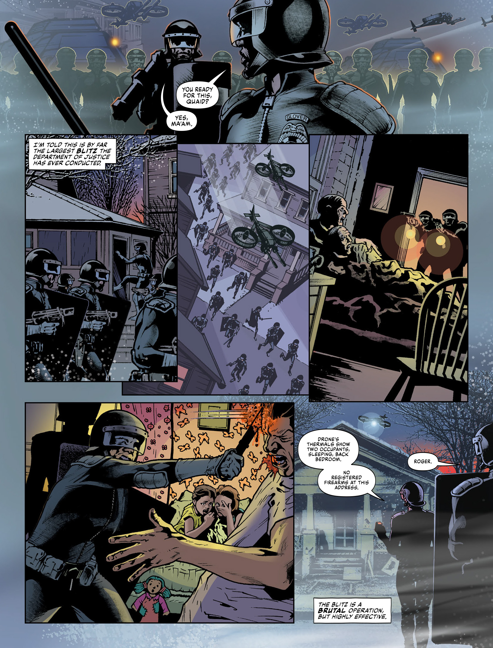 Read online Judge Dredd Megazine (Vol. 5) comic -  Issue #455 - 122