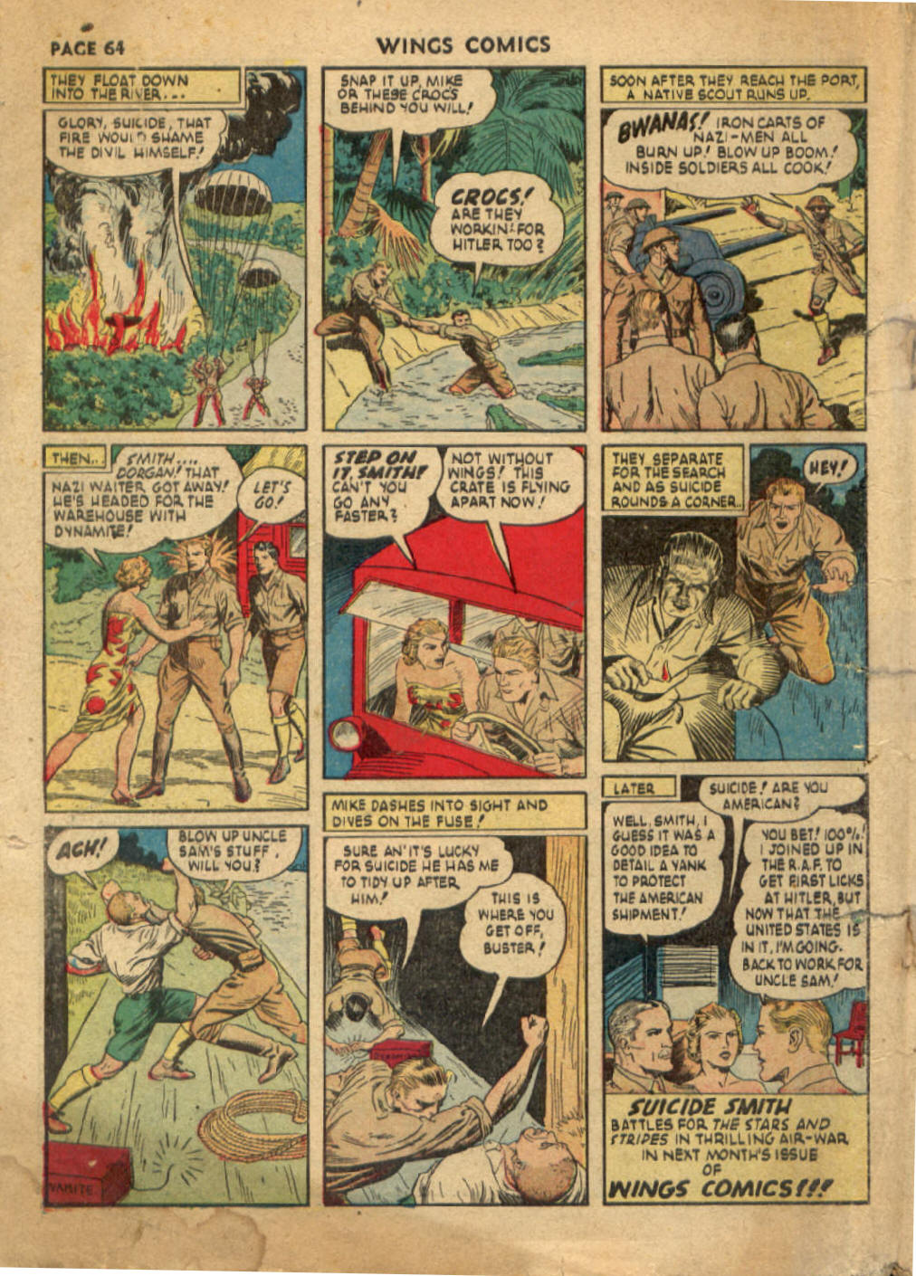 Read online Wings Comics comic -  Issue #21 - 66