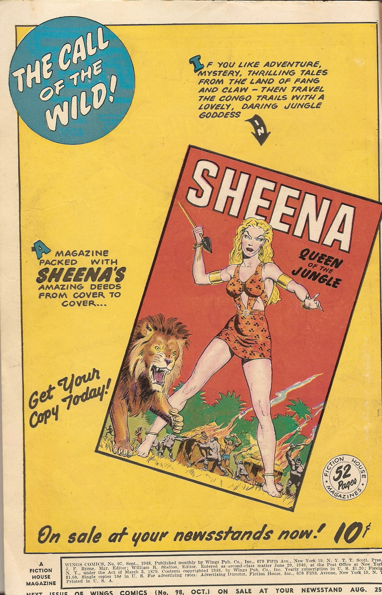 Read online Wings Comics comic -  Issue #97 - 2