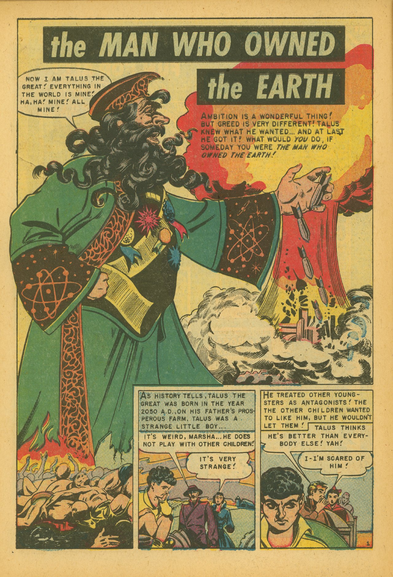 Read online Strange Worlds (1950) comic -  Issue #6 - 10