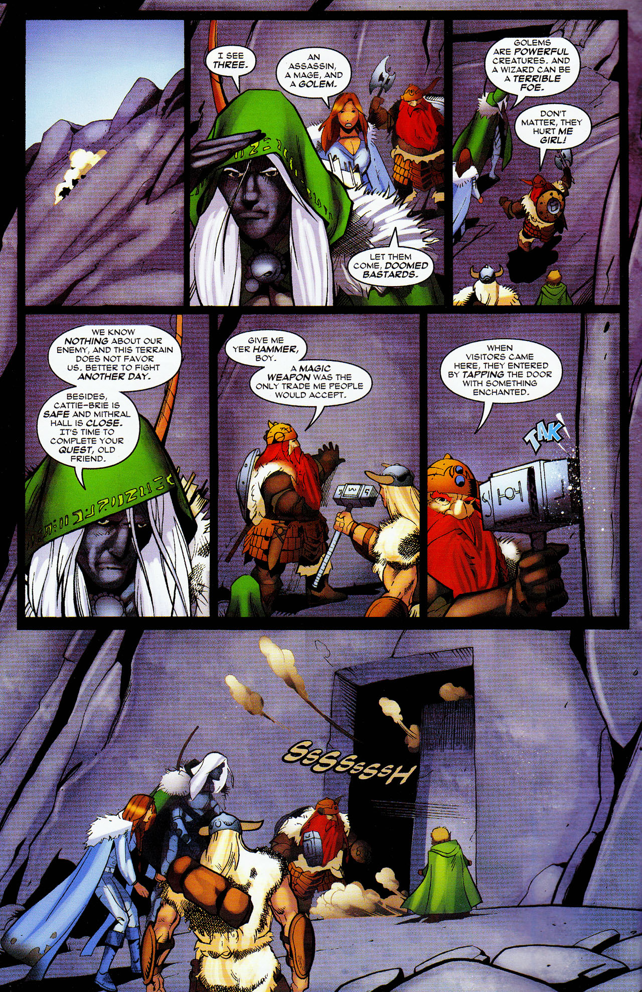 Read online Forgotten Realms: Streams of Silver comic -  Issue #3 - 9
