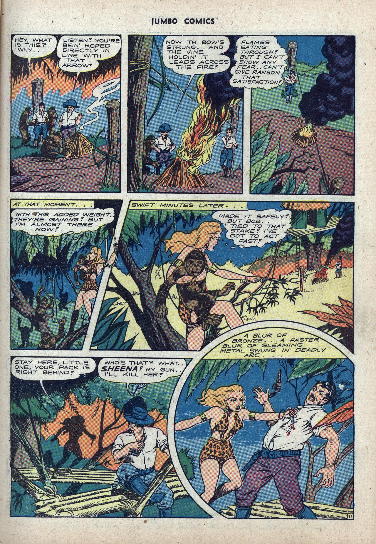 Read online Jumbo Comics comic -  Issue #60 - 13