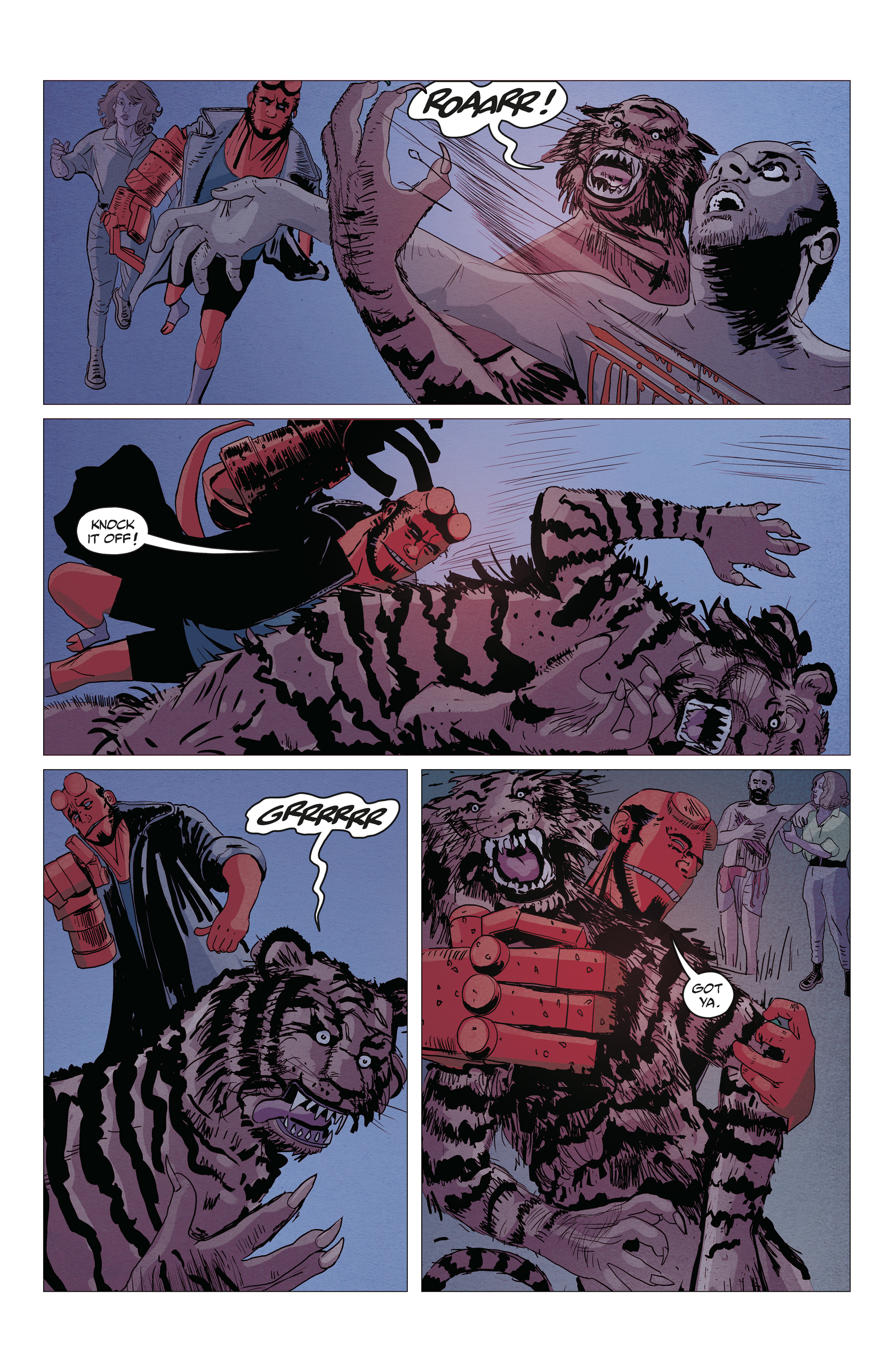 Read online Hellboy and the B.P.R.D.: 1957 - Fearful Symmetry comic -  Issue # Full - 10